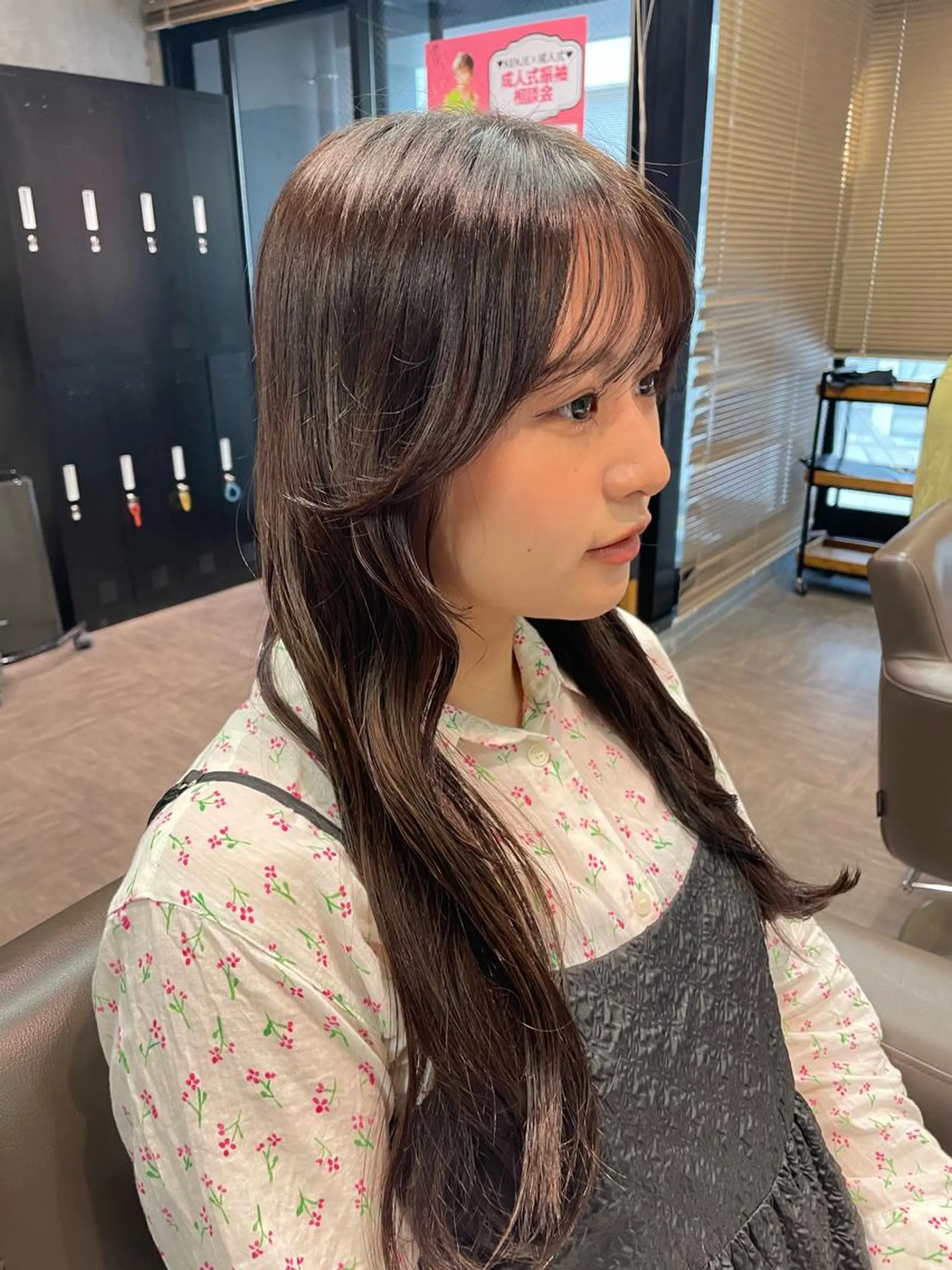 ロング PANOLA下北沢 中川夢菜のヘアスタイル