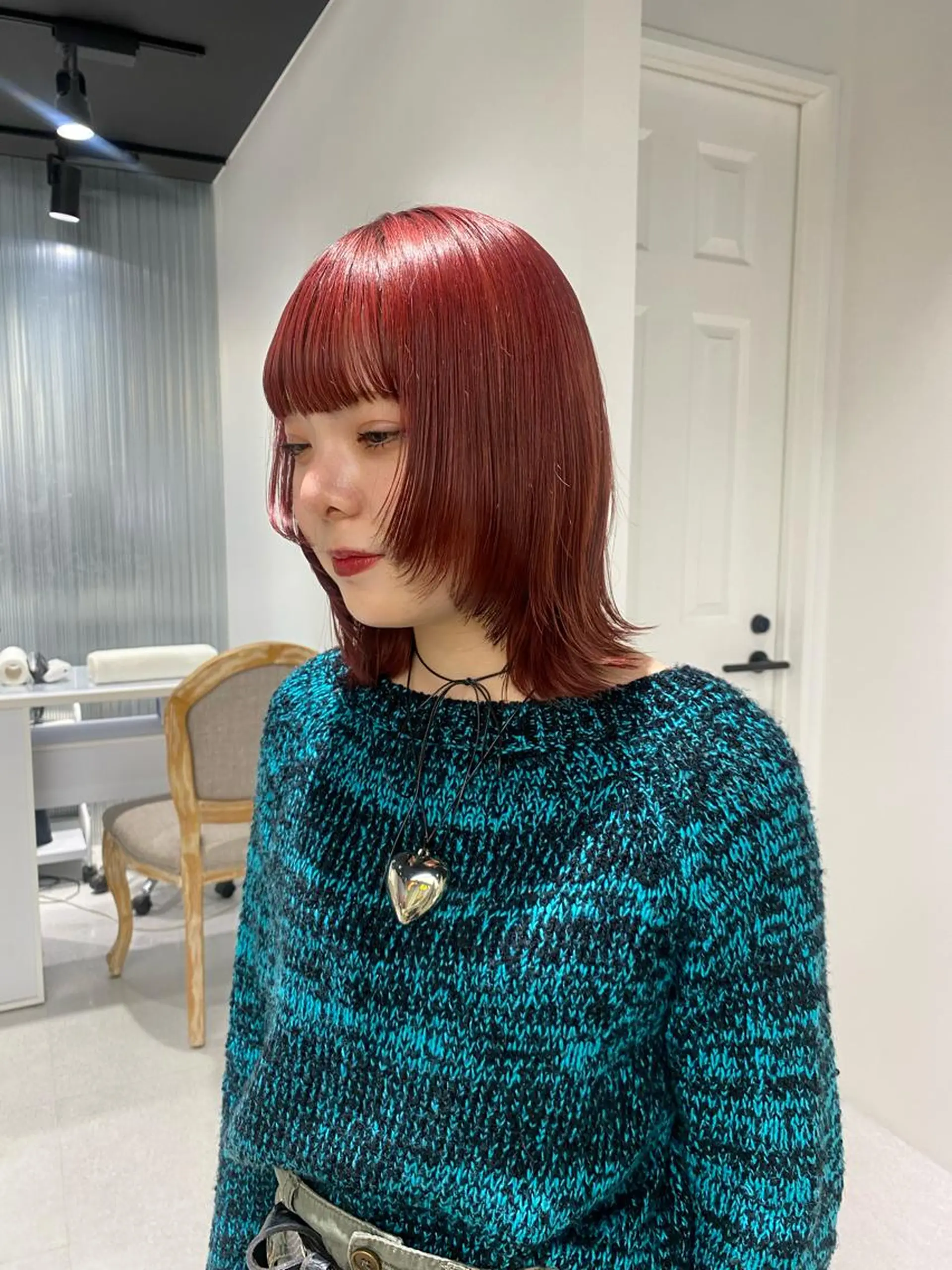 ミディアム カラー ボブ無料募集🎀 SERA🩰のヘアスタイル