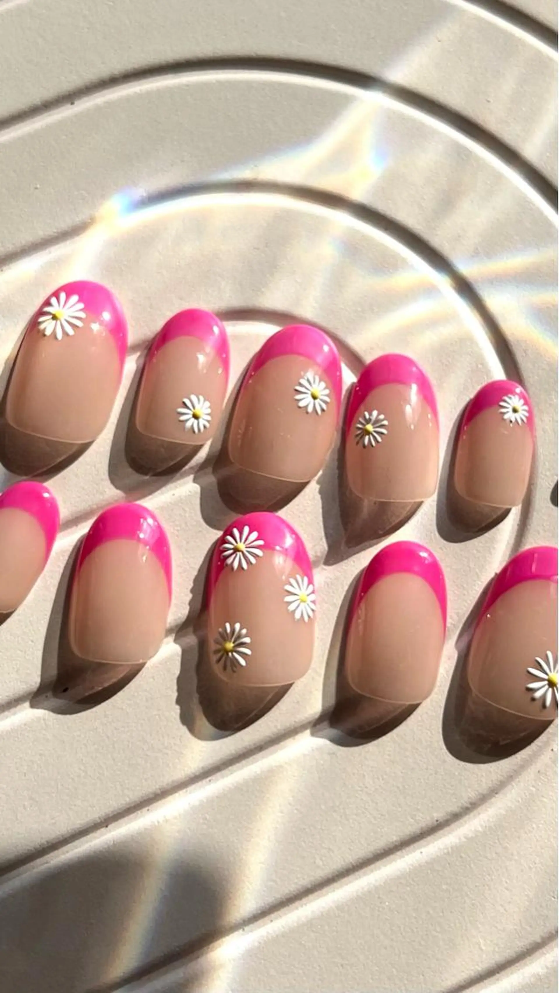 ネイル フレンチネイル ピンク 春ネイル Nail Mikakoのネイルデザイン