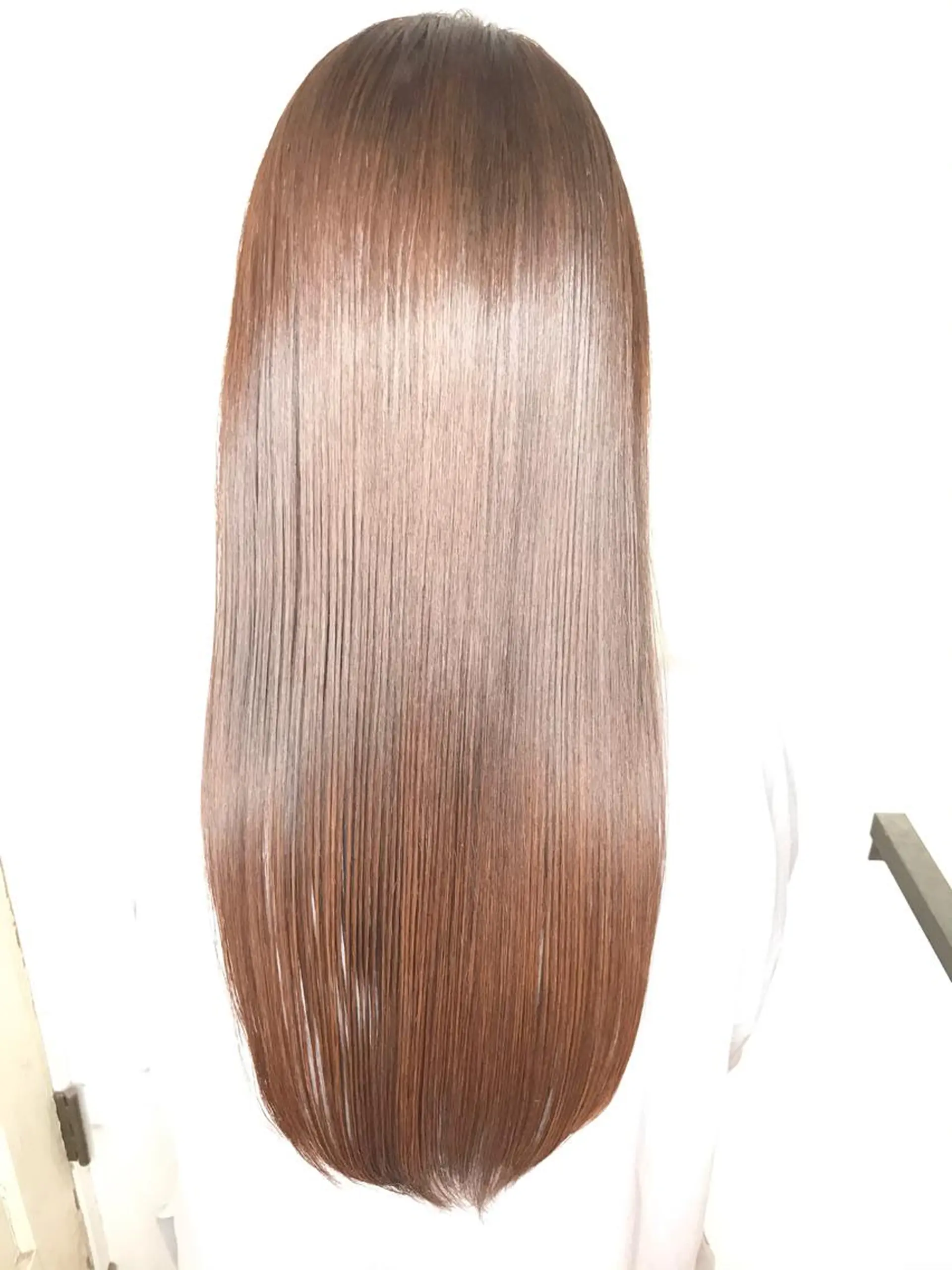 ロング 縮毛矯正 上西 高志のヘアスタイル