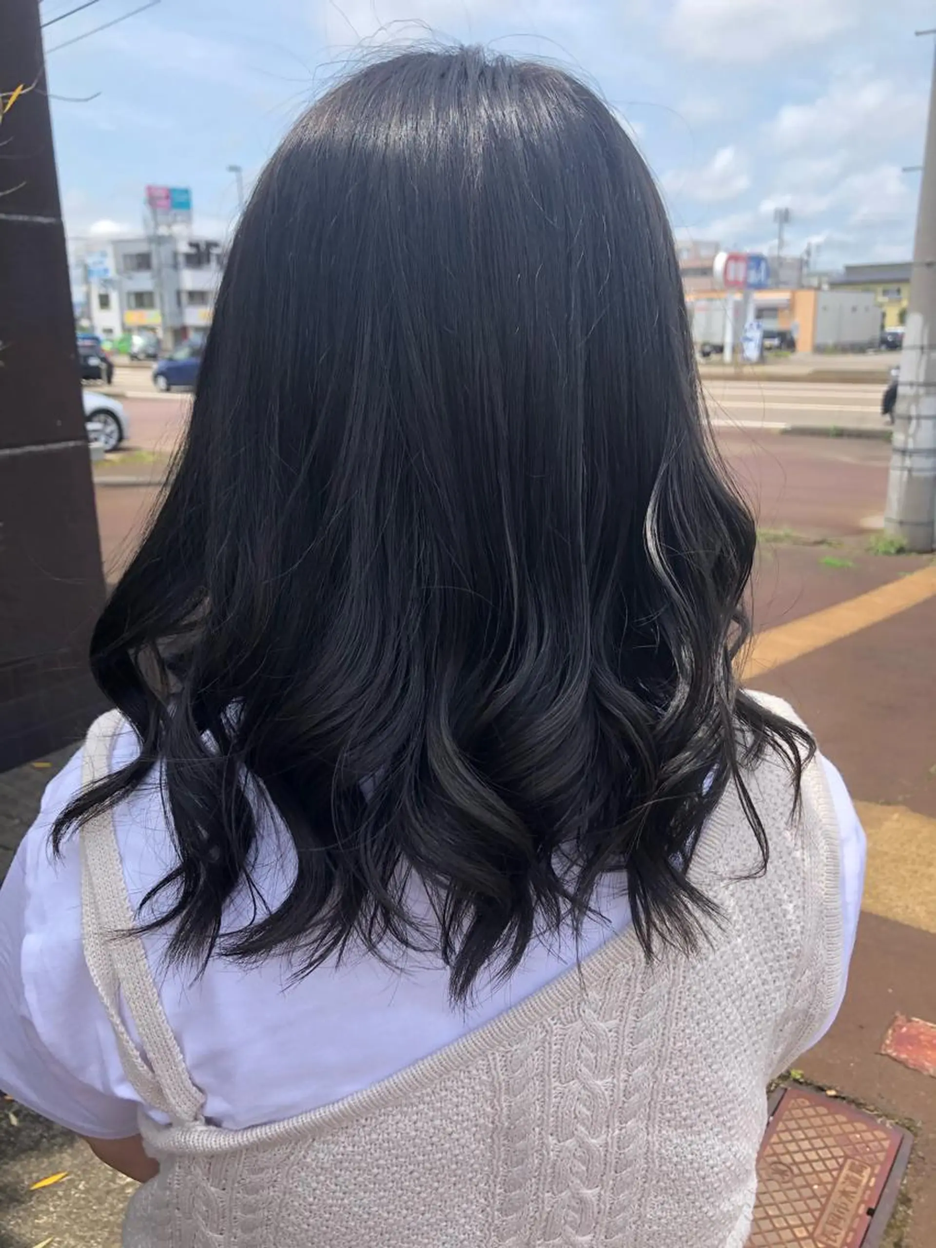 ミディアム ヘアカラー トリートメント EARTH長岡 🌼渡辺まい🌼のヘアスタイル