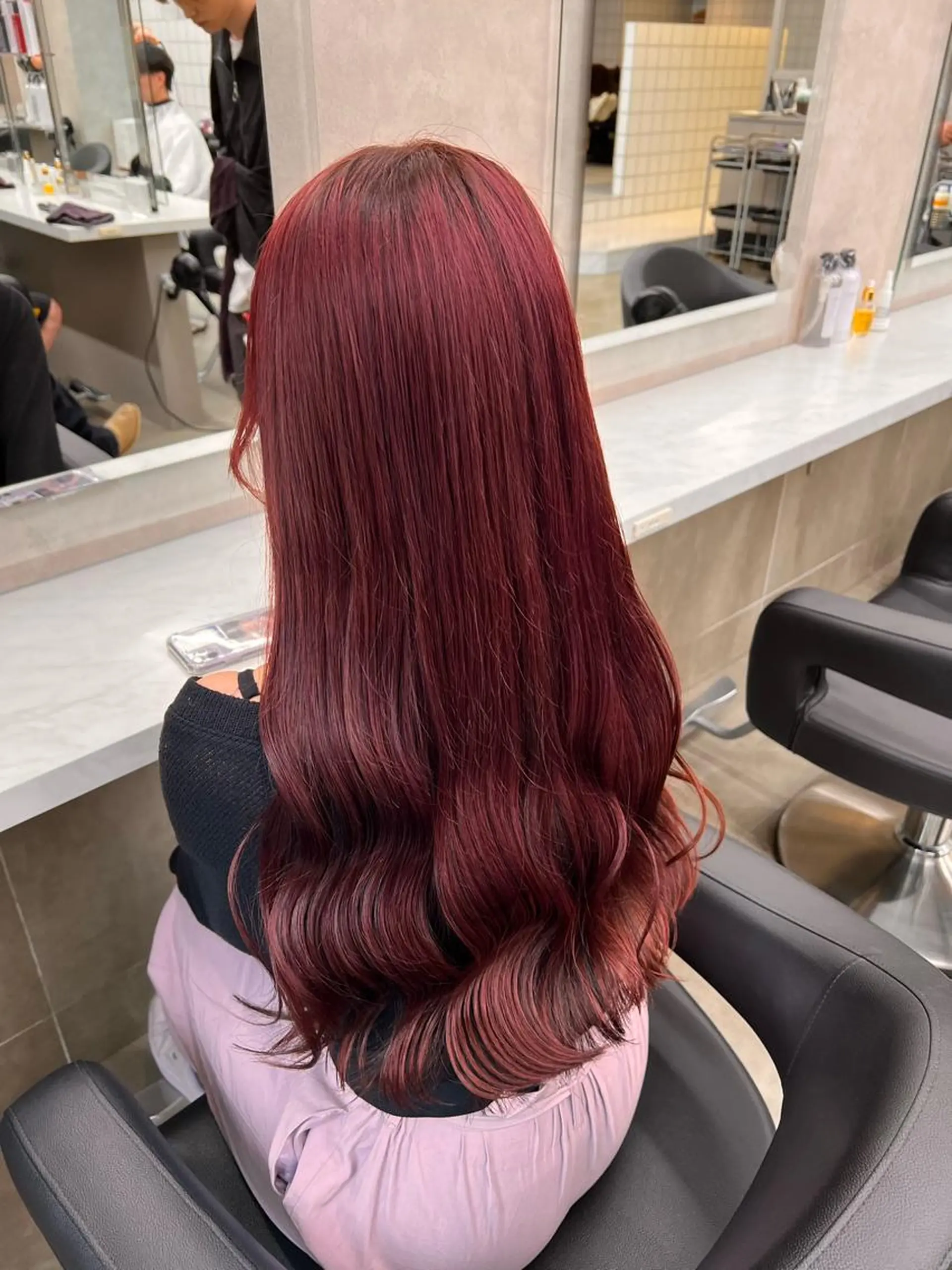 ロング 💖札幌カラー 指名No.1💖玲奈のヘアスタイル