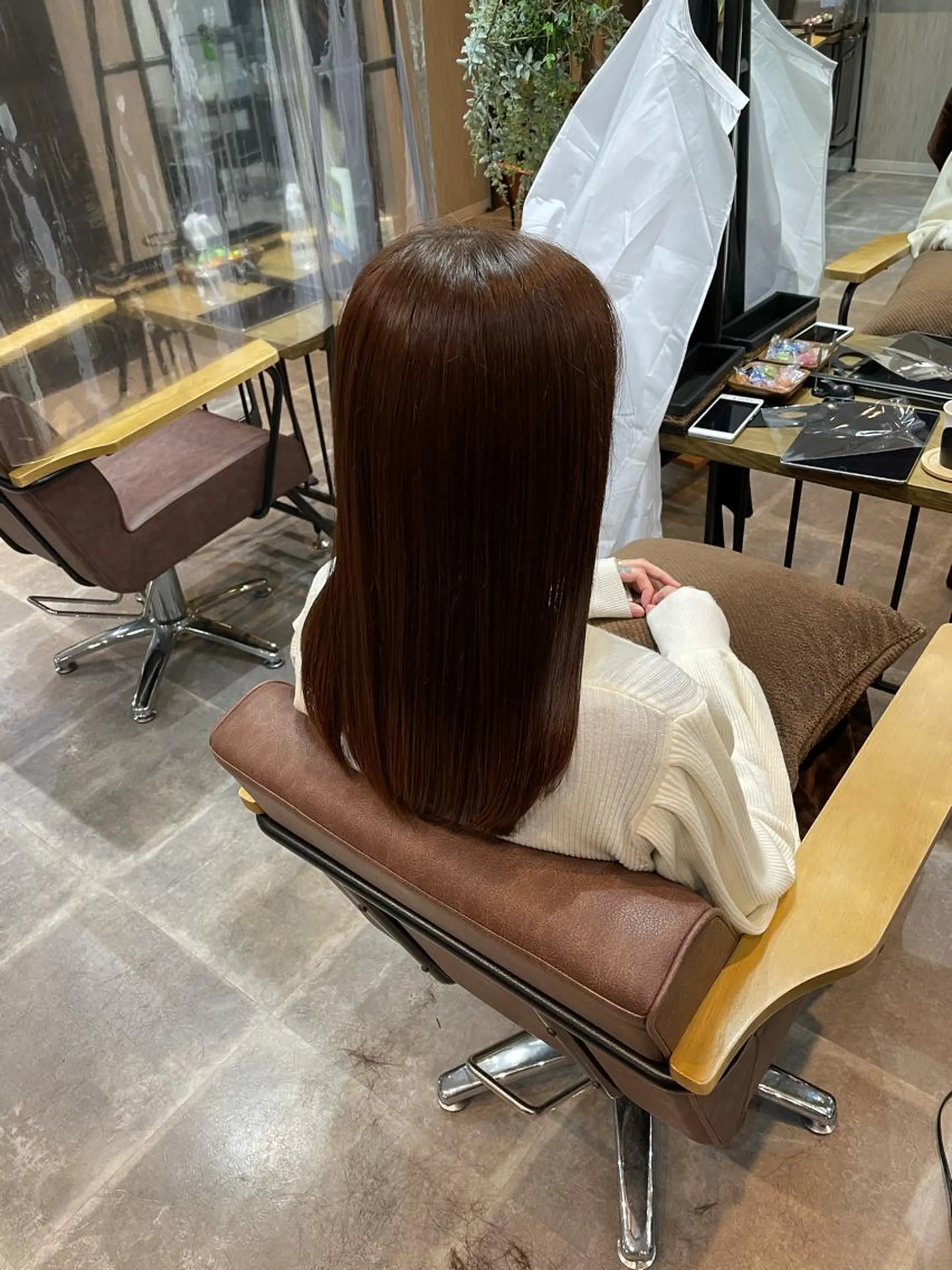 セミロング カラー トリートメント カット 縮毛矯正 トリートメント newiGRANDE 🌈萩原聖也のヘアスタイル