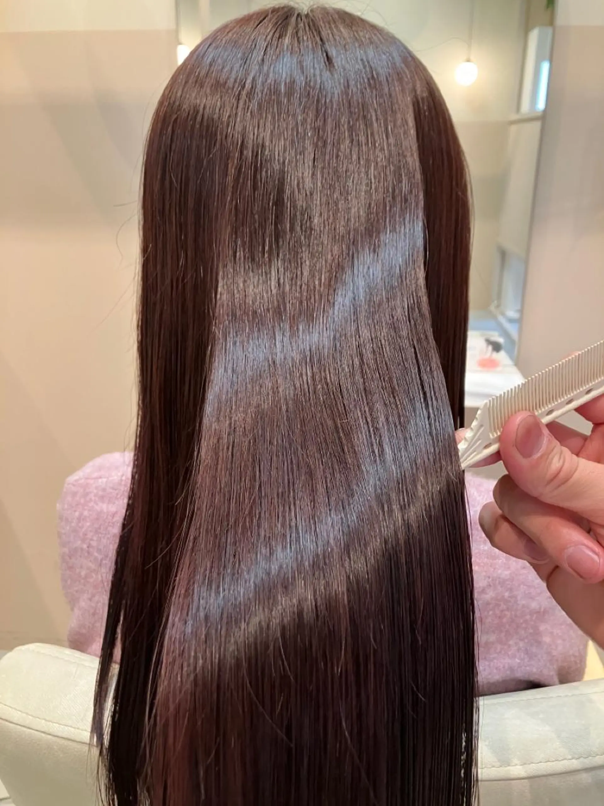 ロング カット ヘアカラー トリートメント 【sida茨木】小島 健太郎🫧✨のヘアスタイル