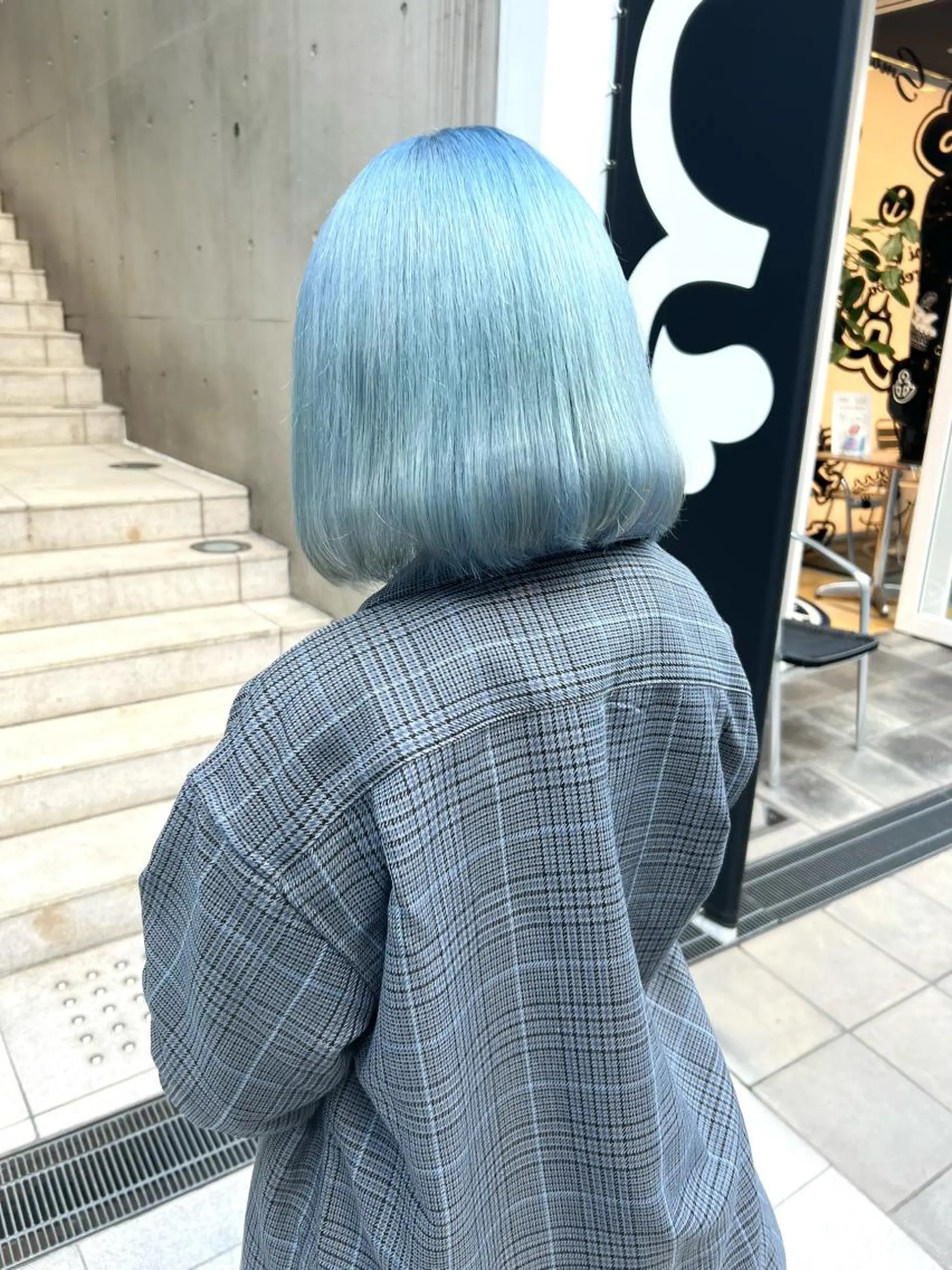 ミディアム 艶髪ハイトーンカラー ☆MASAのヘアスタイル