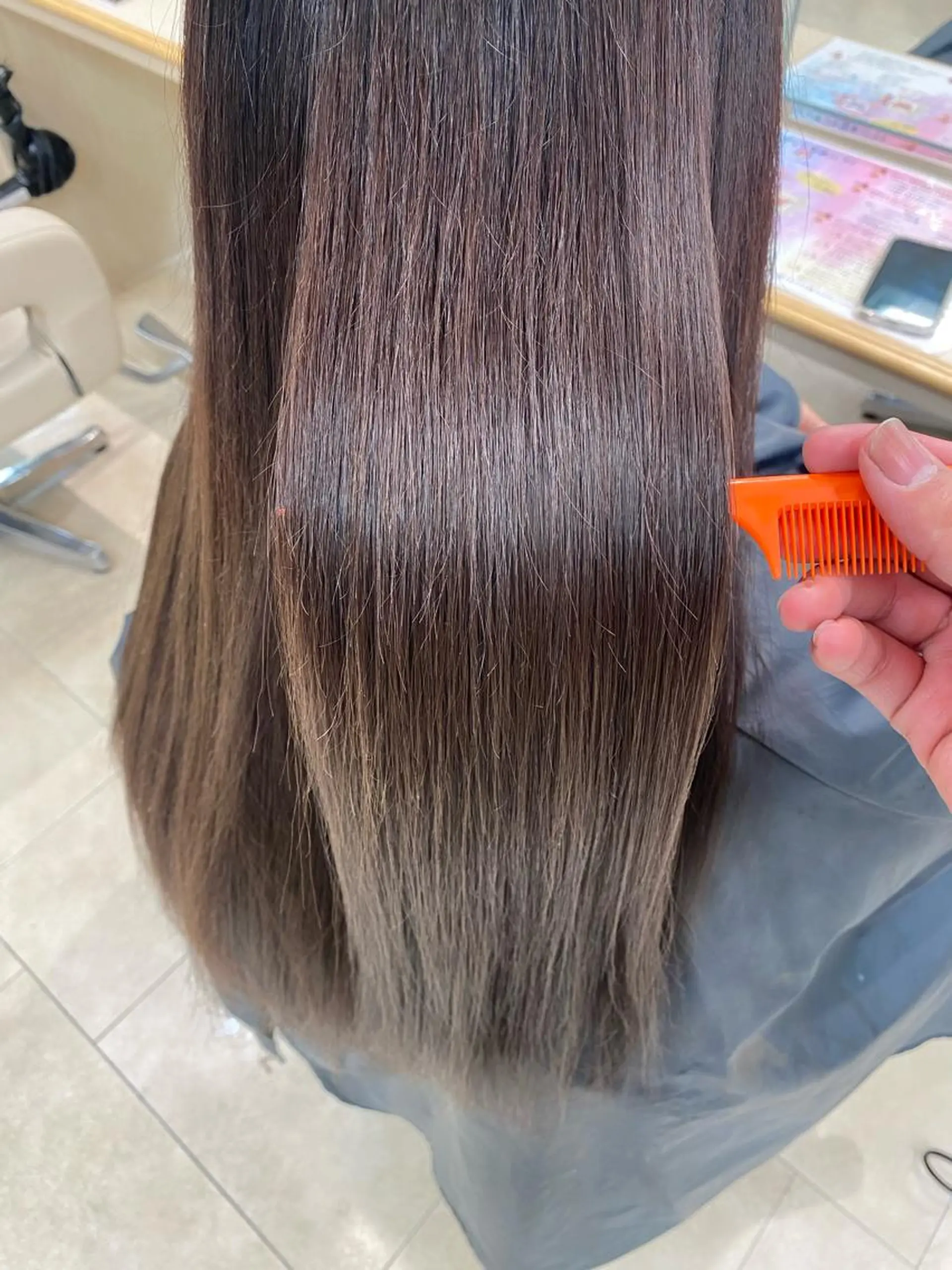 ロング カラー カット ヘアカラー ハイトーン/ウルフ /レイヤー/坂野幸伸のヘアスタイル