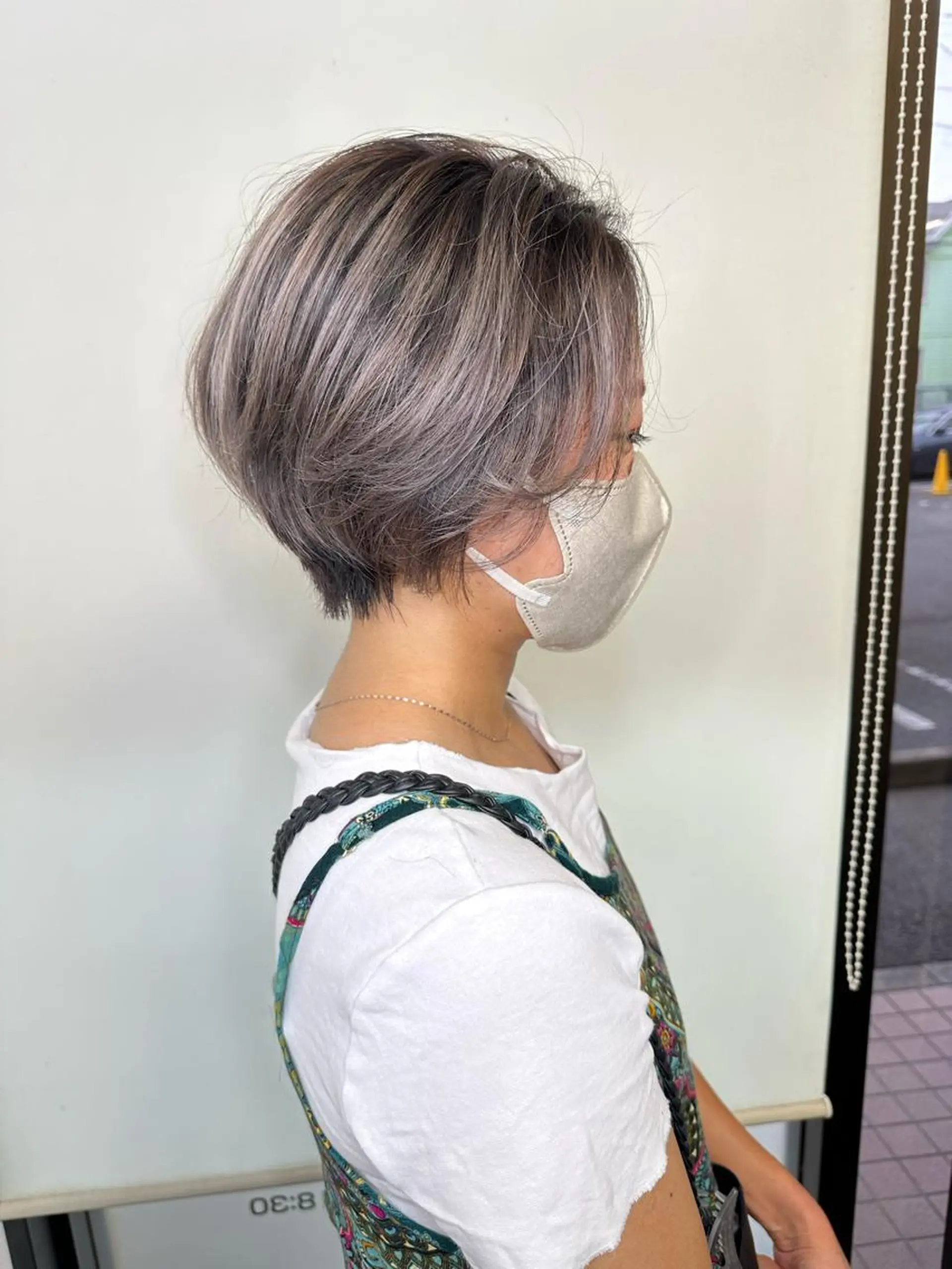 ショート カラー カット ヘアカラー トリートメント peg.hair所属・ブリーチカラー🫧 森　凪沙のヘアスタイル