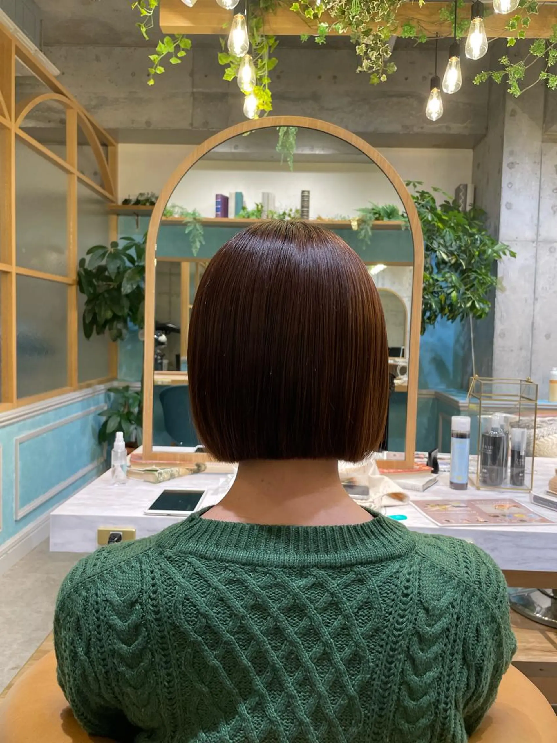 ショート 縮毛矯正 髪質改善 韓国風レイヤー 吉田のヘアスタイル