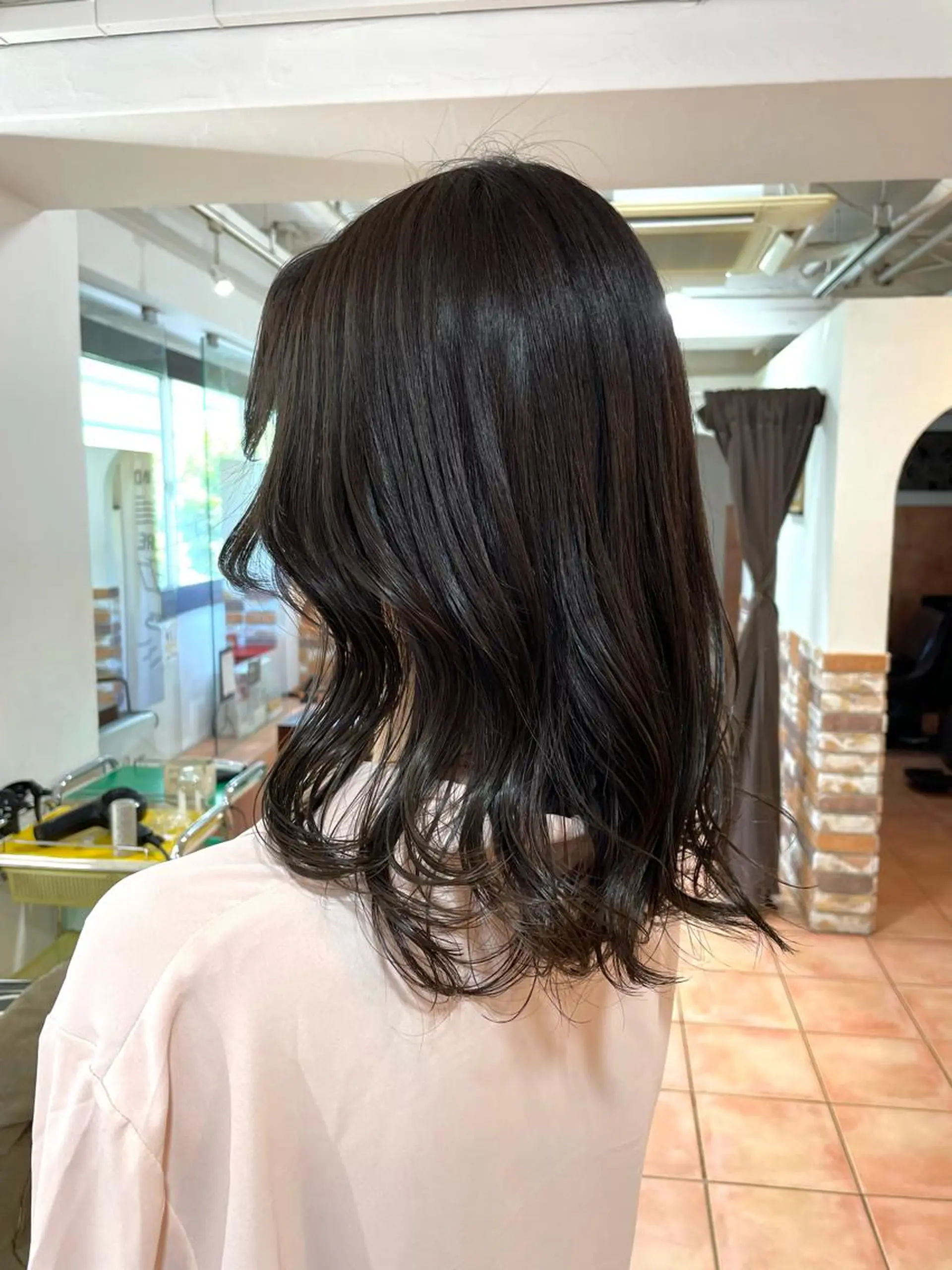 セミロング 🦋透明感 艶カラー Rie🦋のヘアスタイル