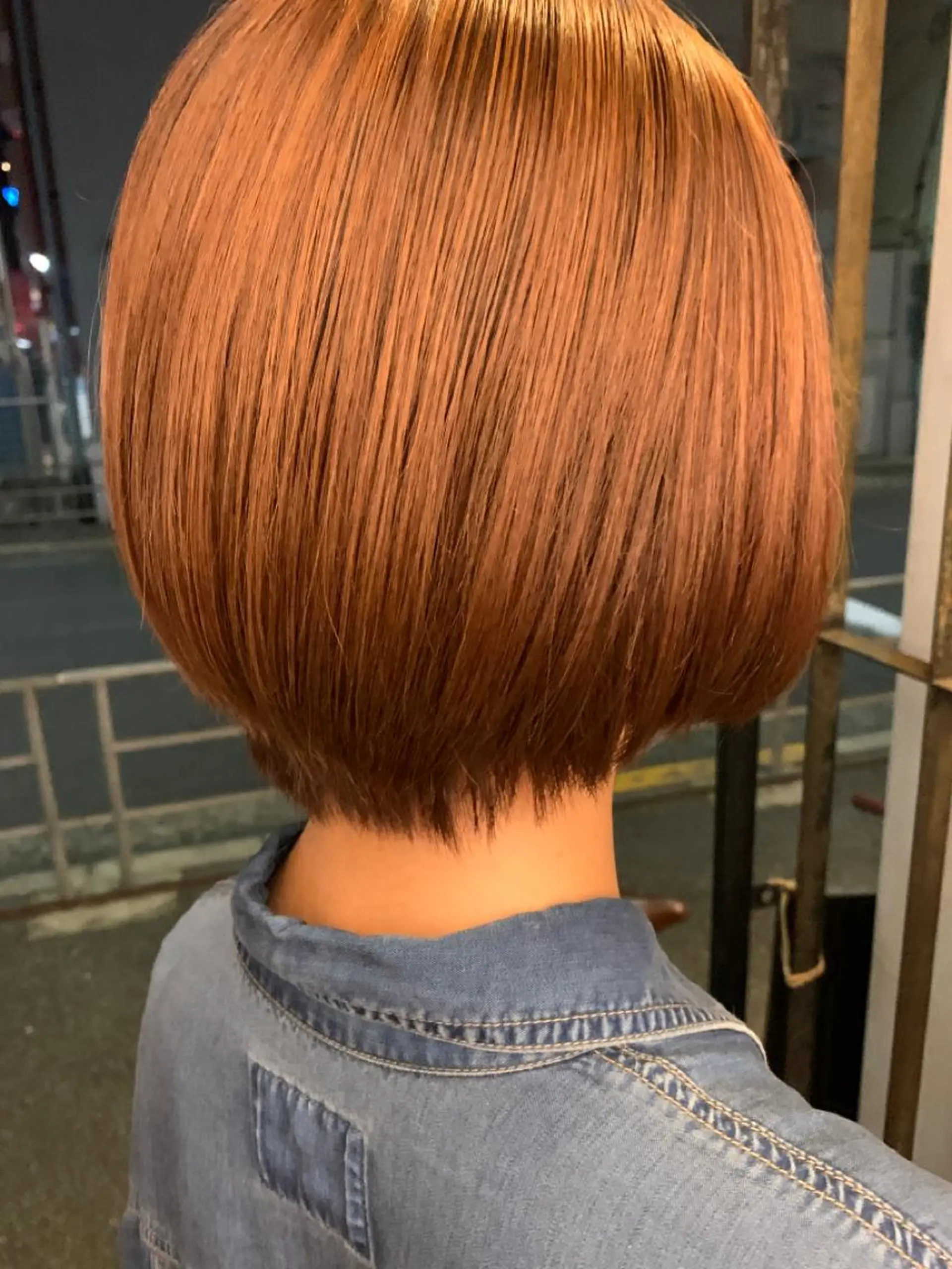 ショート 艶髪color💎髪 質改善ストレート大吉のヘアスタイル