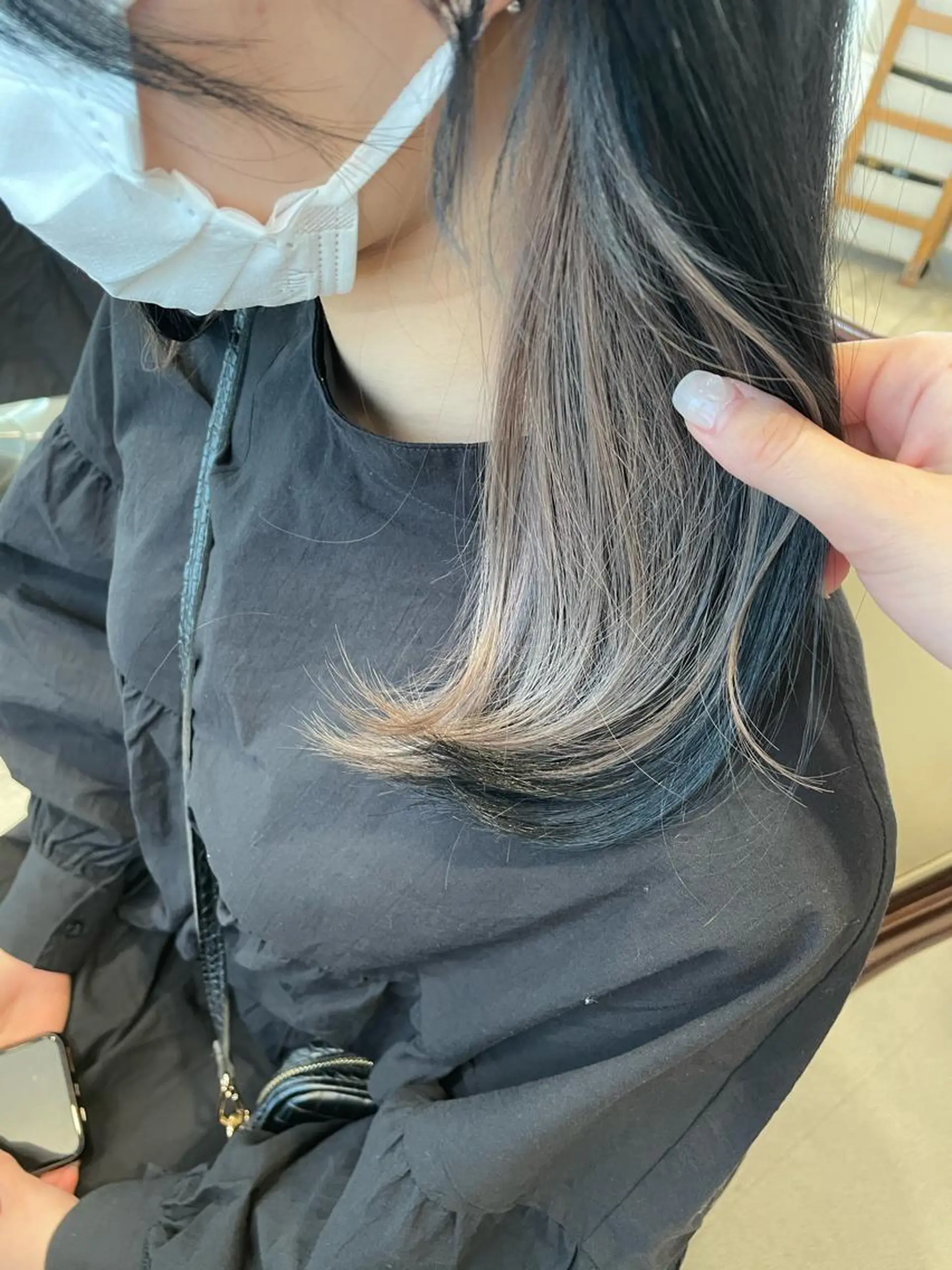 カラー ベージュカラー 🍪ﾖｼｲﾊﾙﾈ🍪 ﾗﾍﾞﾝﾀﾞｰｶﾗｰのヘアスタイル