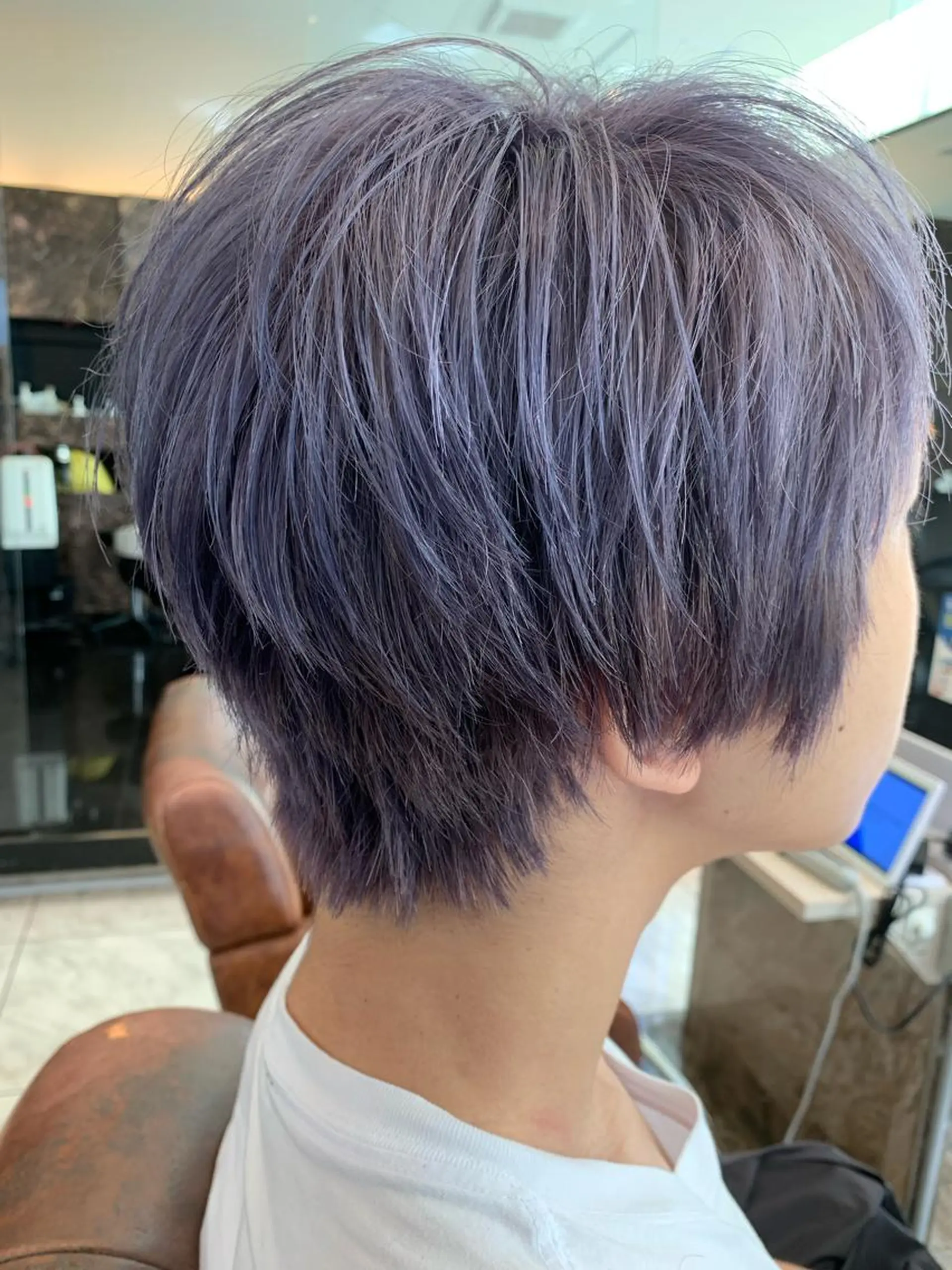 ショート LucksiMie ginza 明松のヘアスタイル