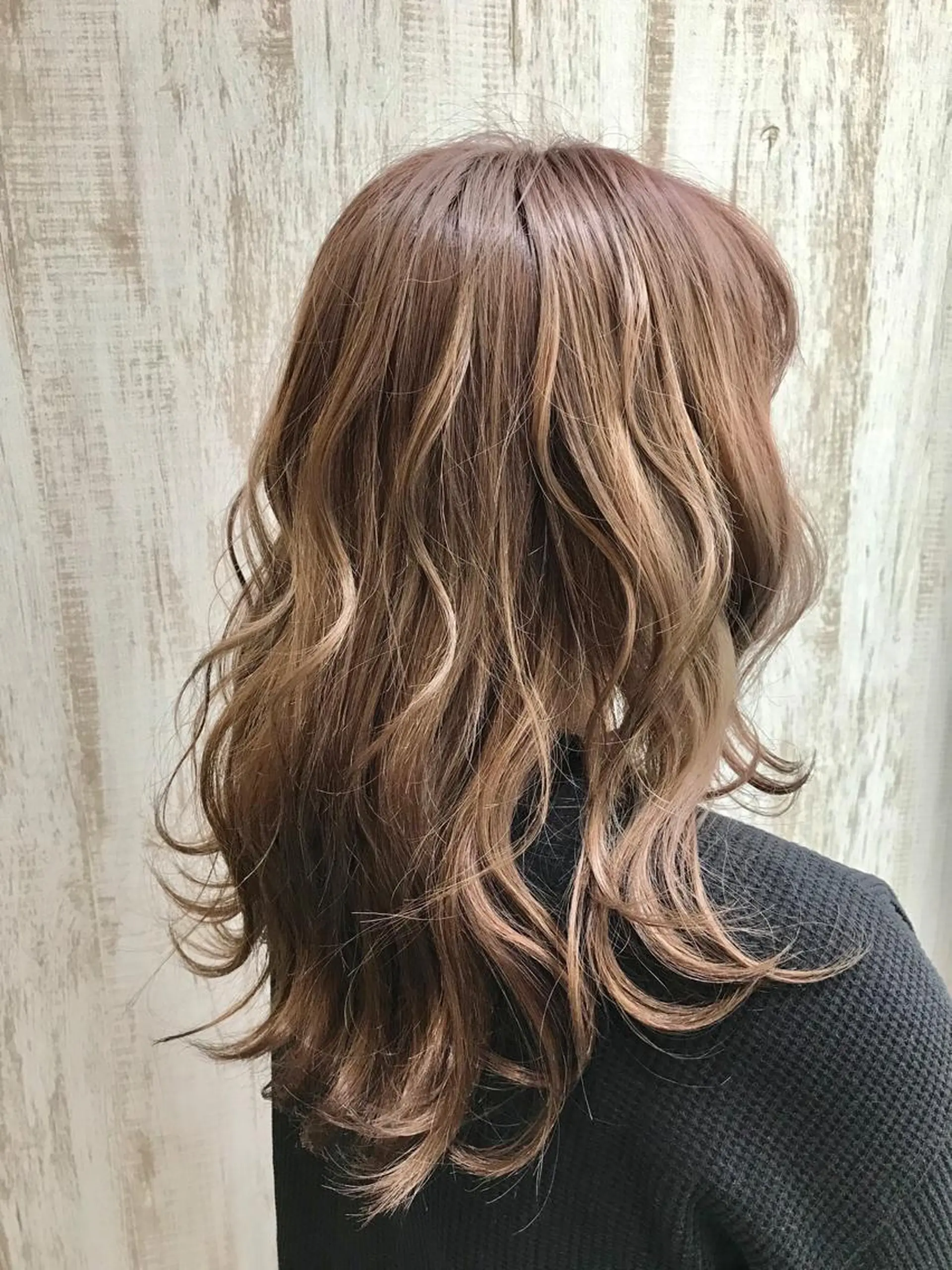 ロング カラー ヘアカラー トリートメント 【Zina札幌大通】 店長 福間 和也のヘアスタイル