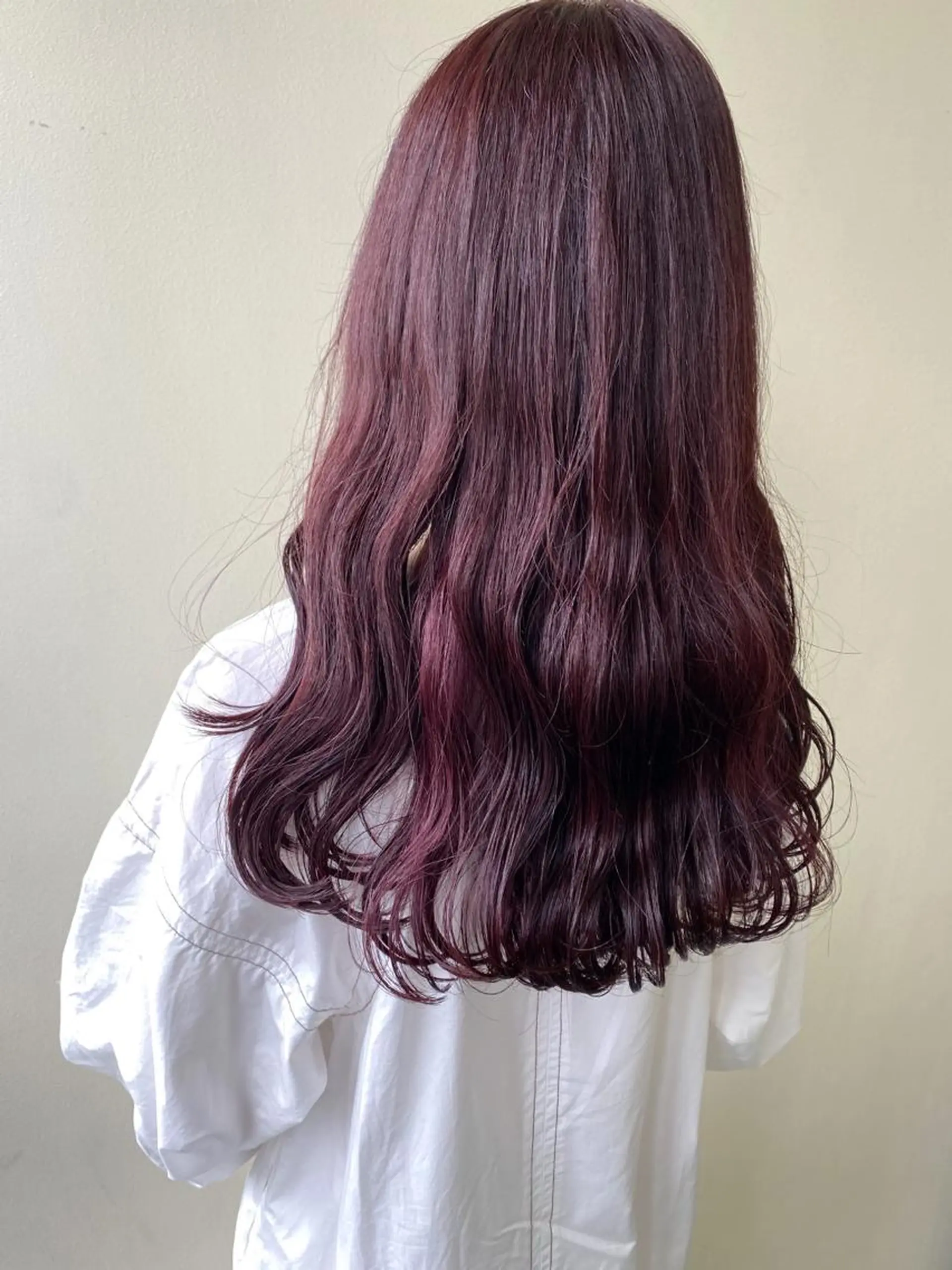 セミロング カット レイヤーカット 🇰🇷SAYAのヘアスタイル