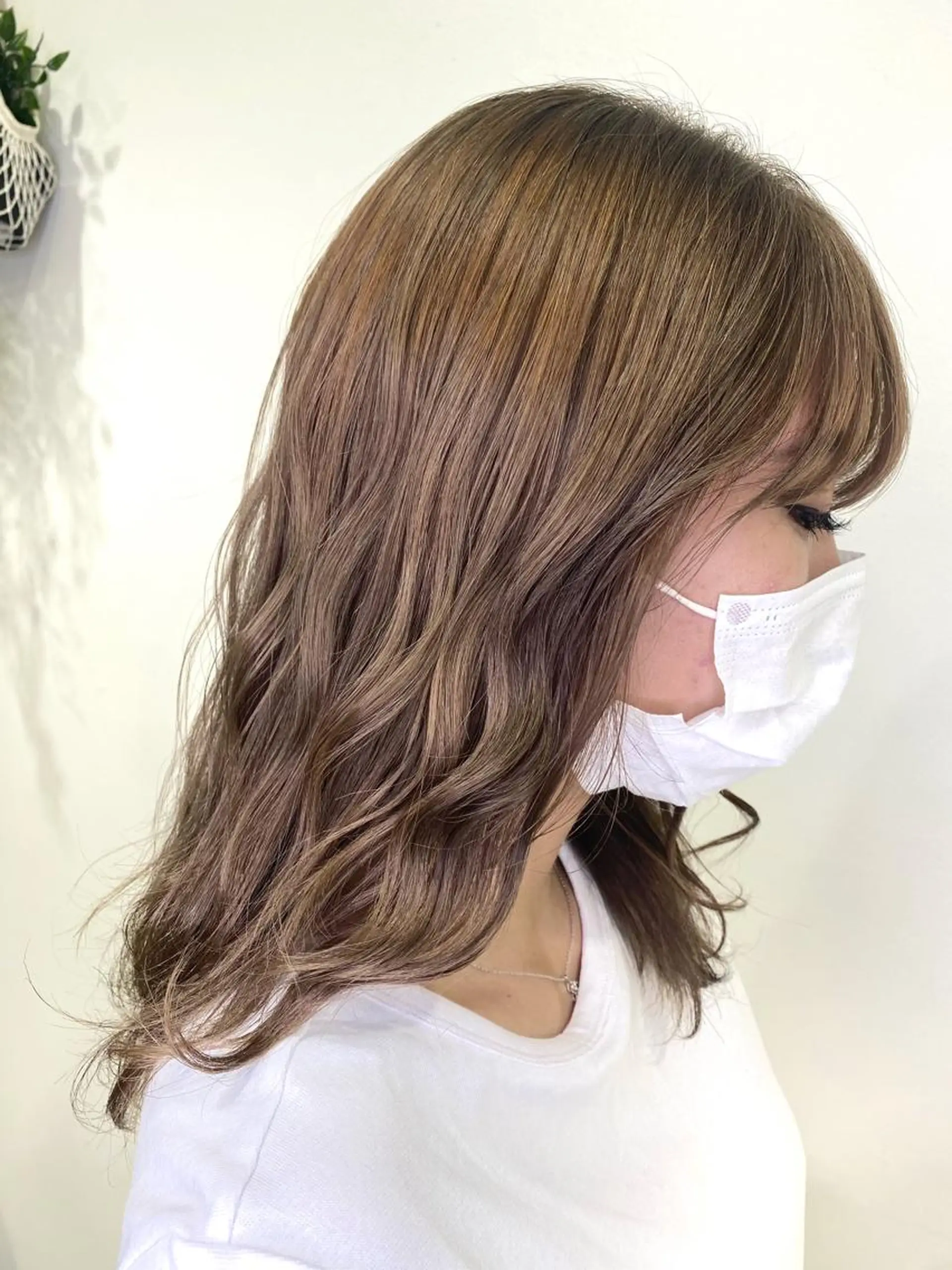 ロング カラー ヘアアレンジ TSUNA 🌙 Lim 五反田のマツエク・マツパデザイン
