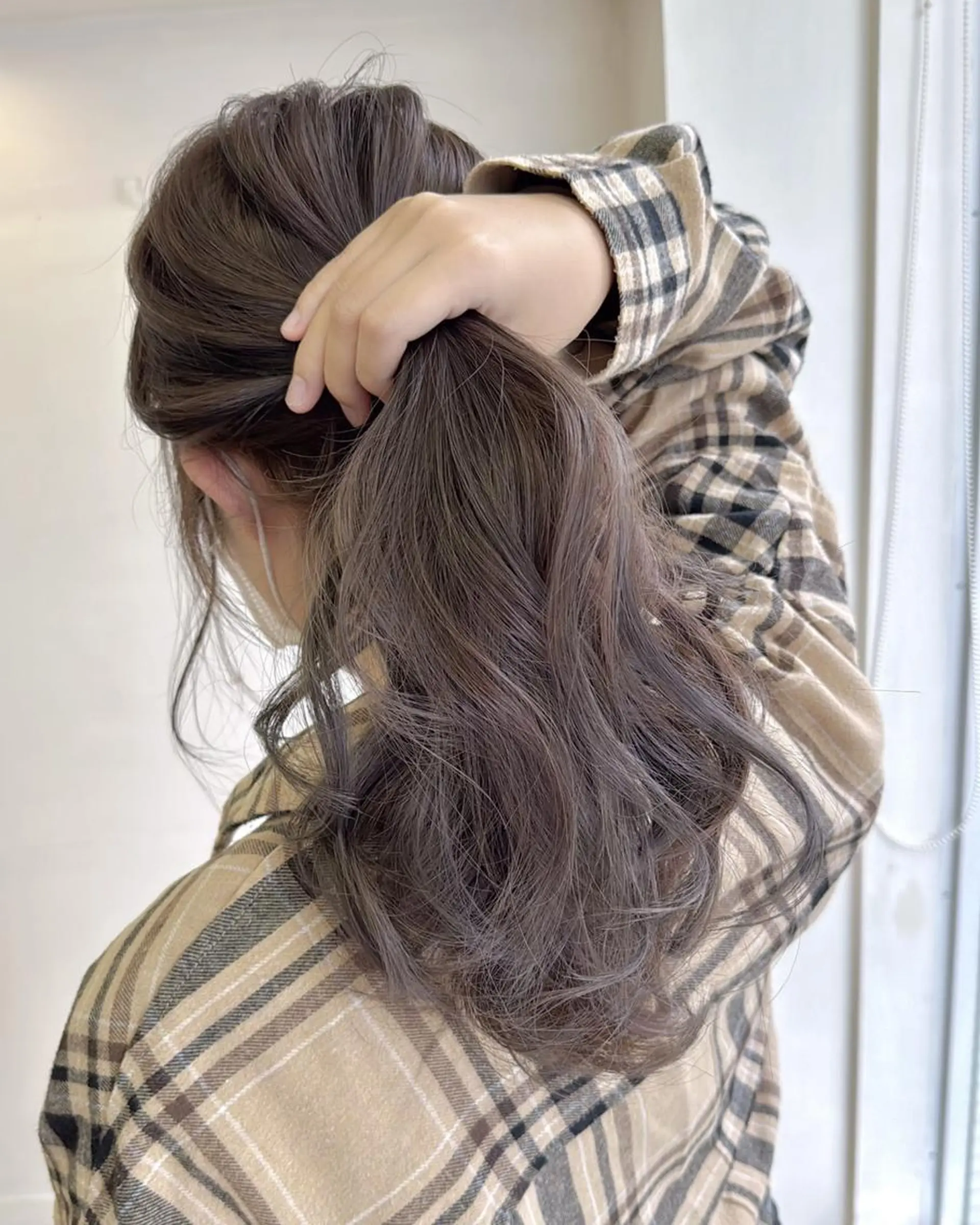 ミディアム ヘアカラー トリートメント Hip's eyes 大宮のヘアスタイル