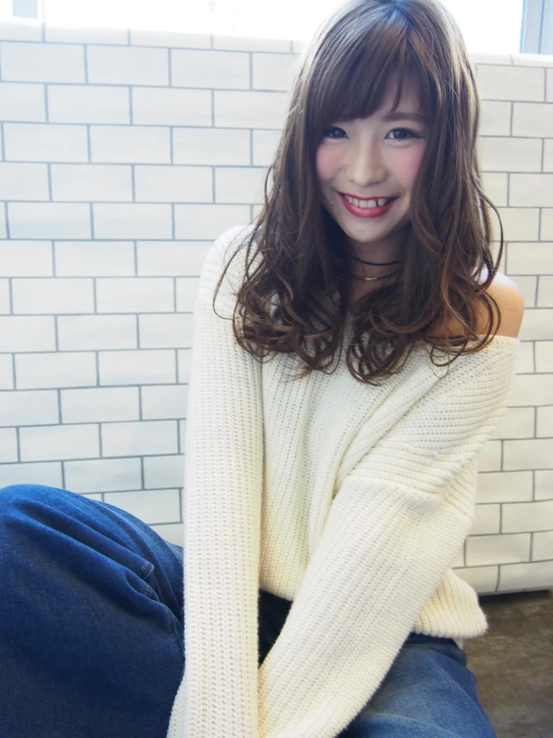 ロング ほさか しんごのヘアスタイル