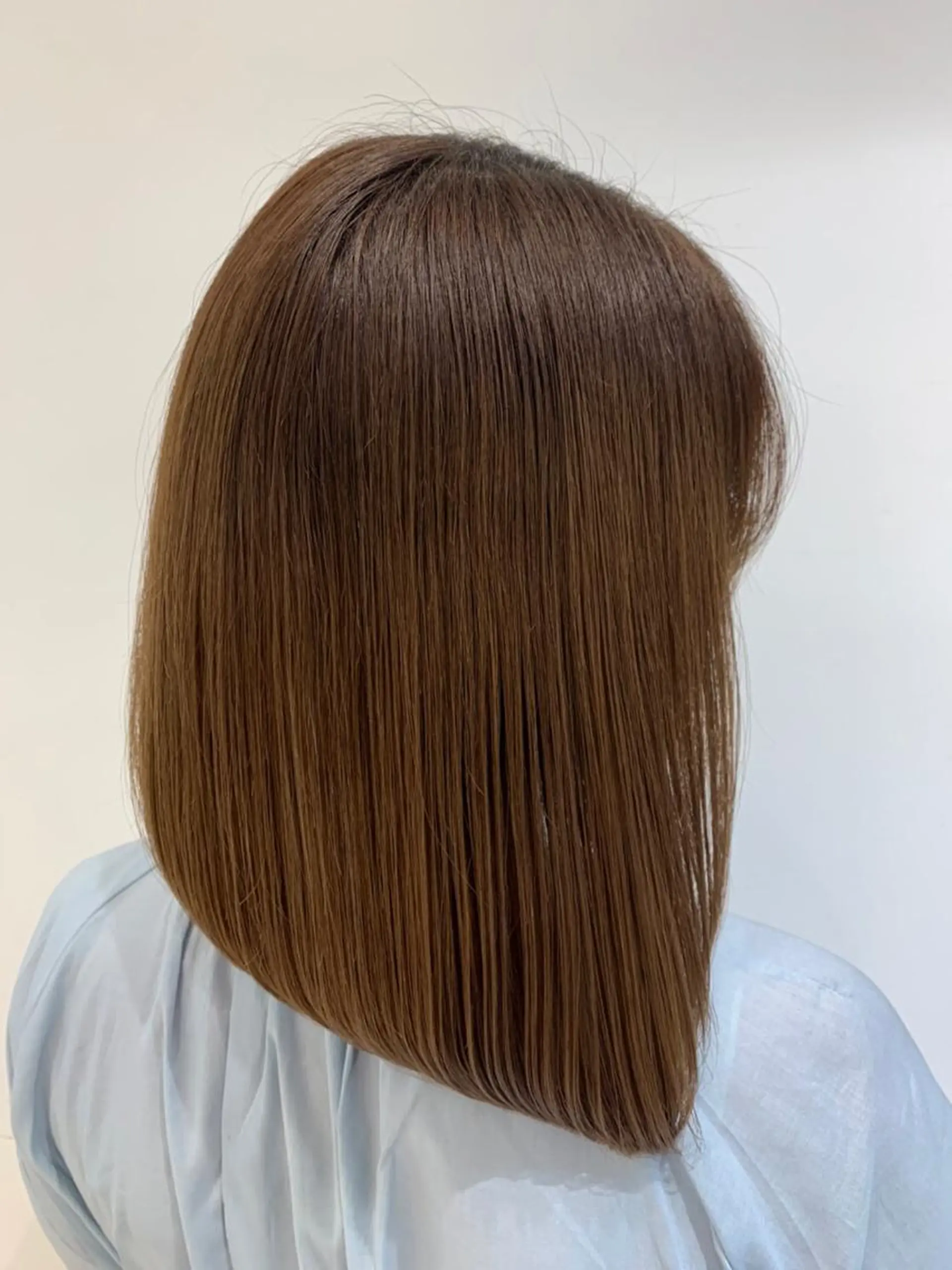 ミディアム 縮毛矯正、髪質改善／ 松田 龍之介のヘアスタイル