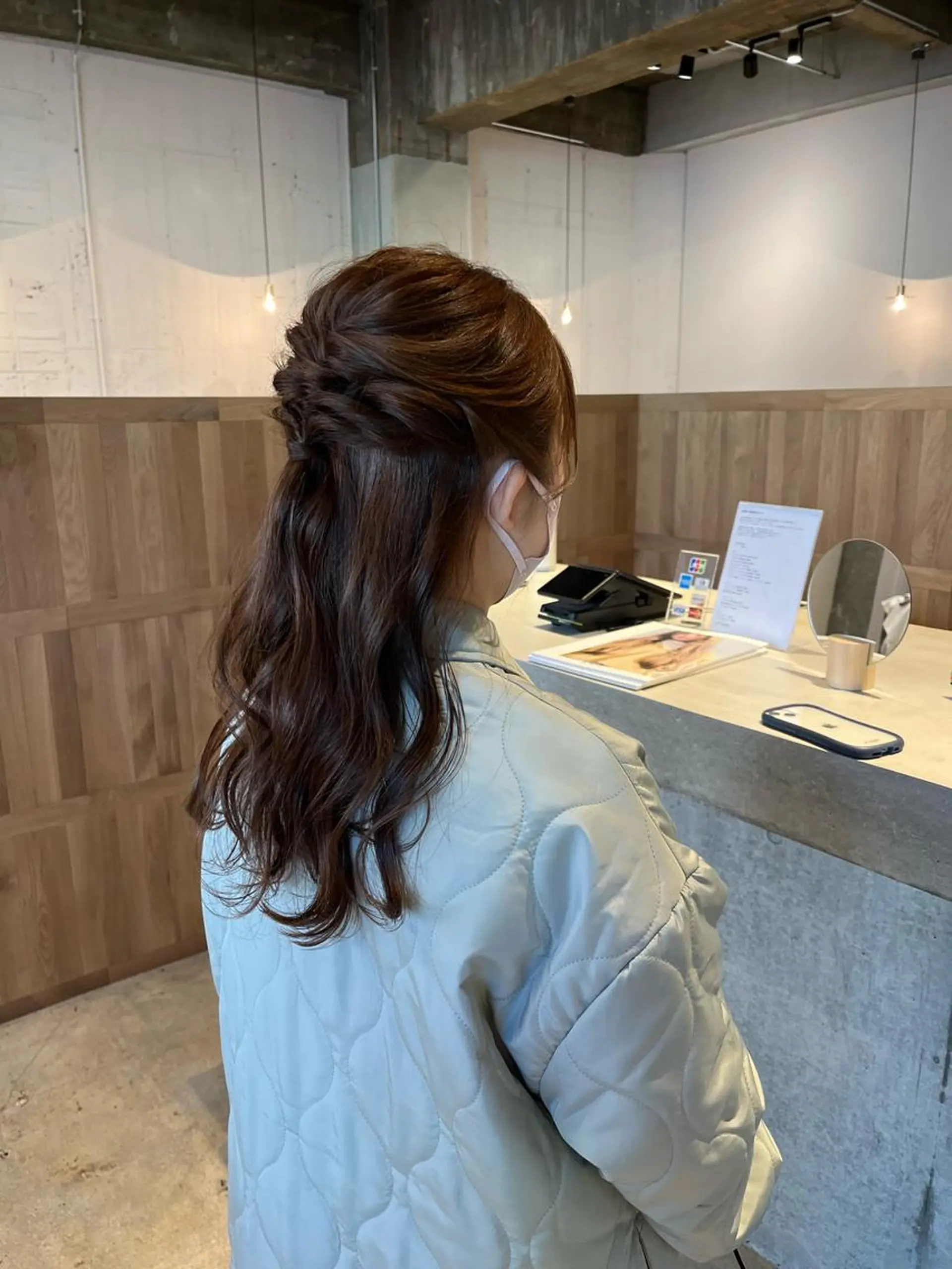 ヘアアレンジ 藤井 美歩/赤髪のヘアスタイル