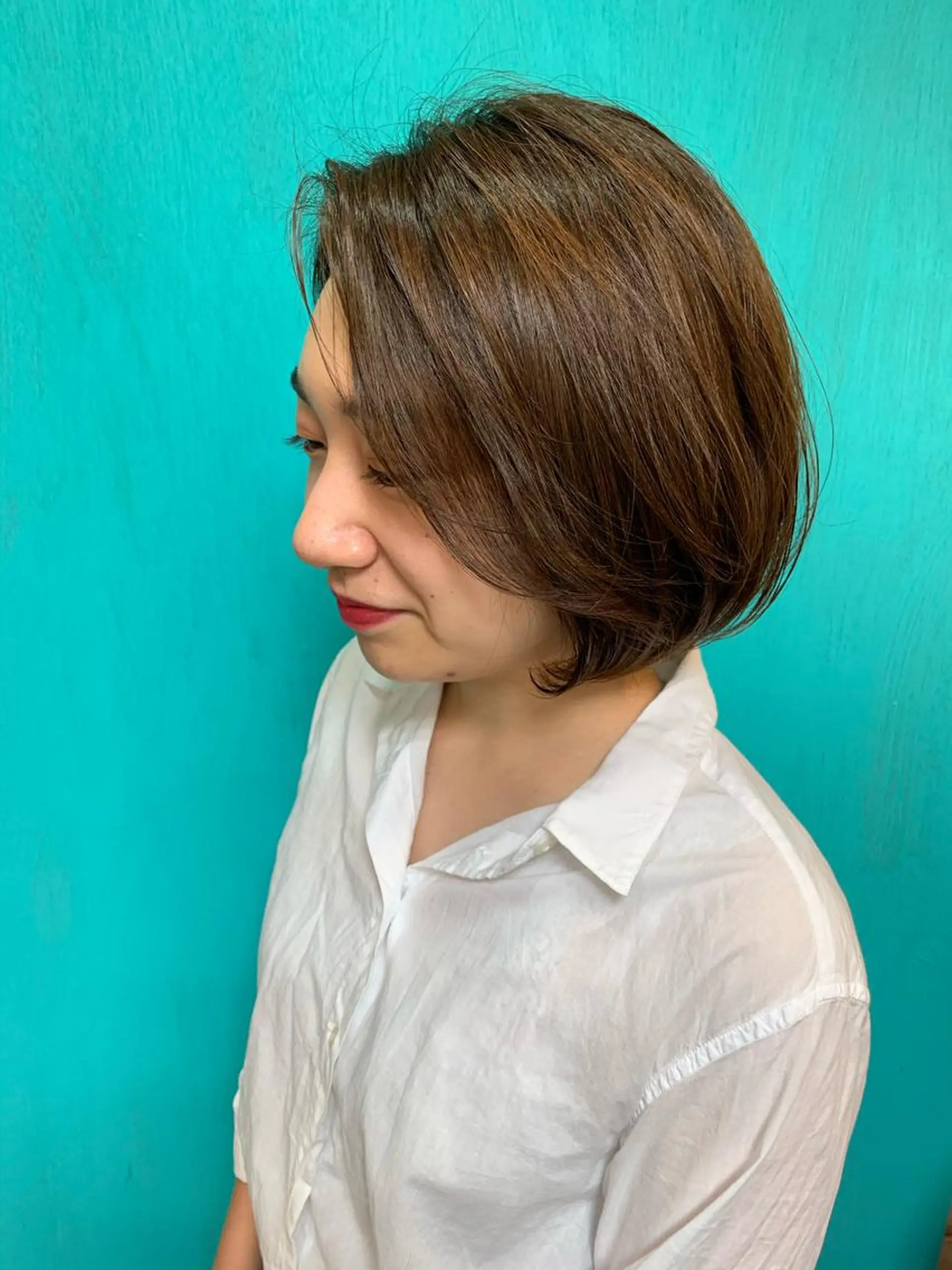 ショート ショートボブ アッシュ ボブ 髪質改善 ショートヘア カット 【髪質改善特化】 新宿/縮毛矯正/セラのヘアスタイル