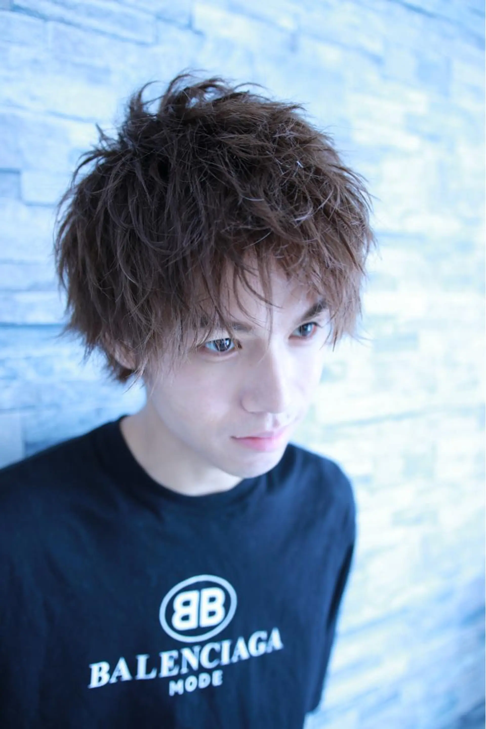 ショート メンズ マッシュ Lit.豊橋 夏目のヘアスタイル