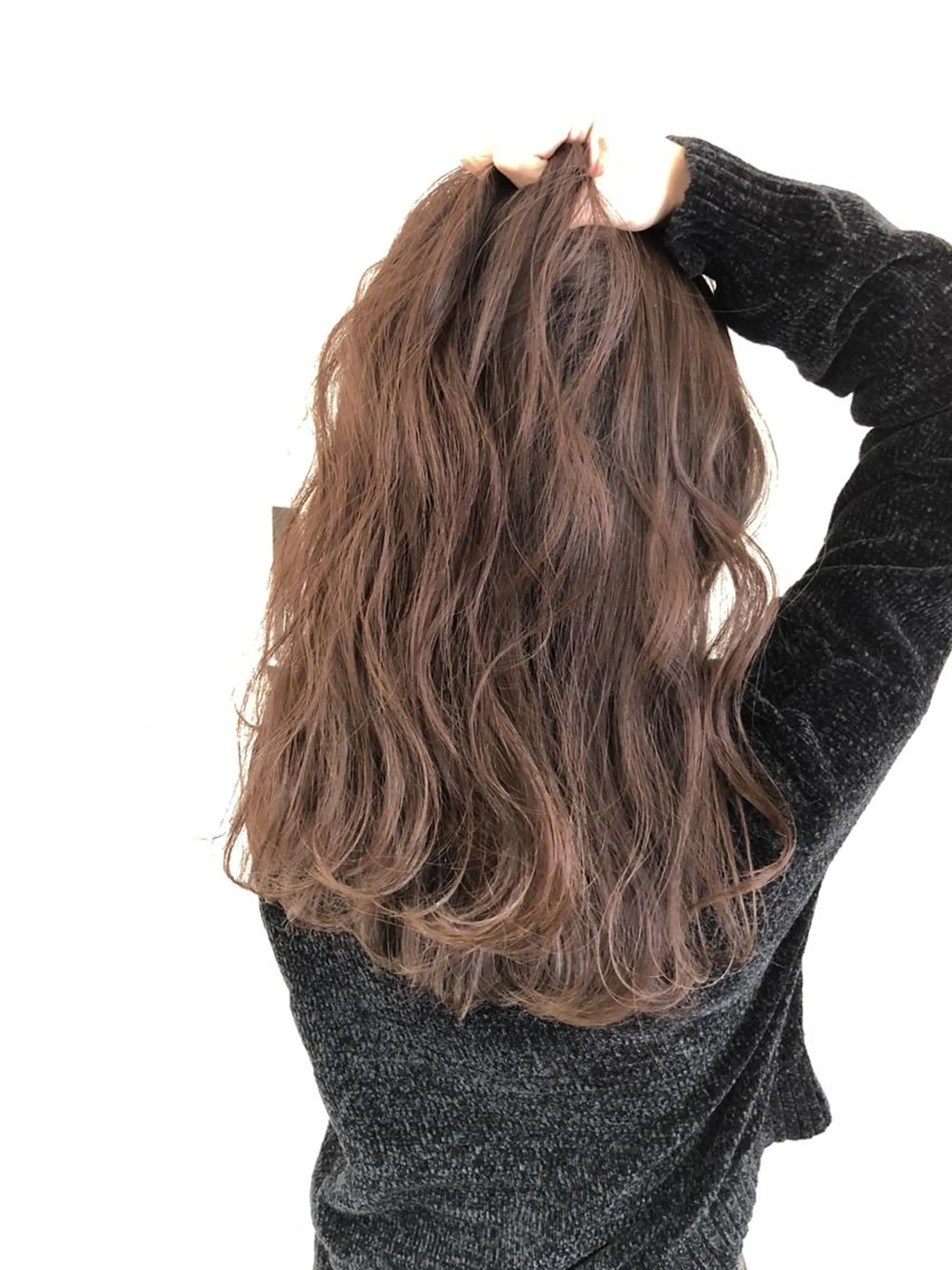 セミロング 外国人風カラー ショートが得意✂️ 藤城建太のヘアスタイル