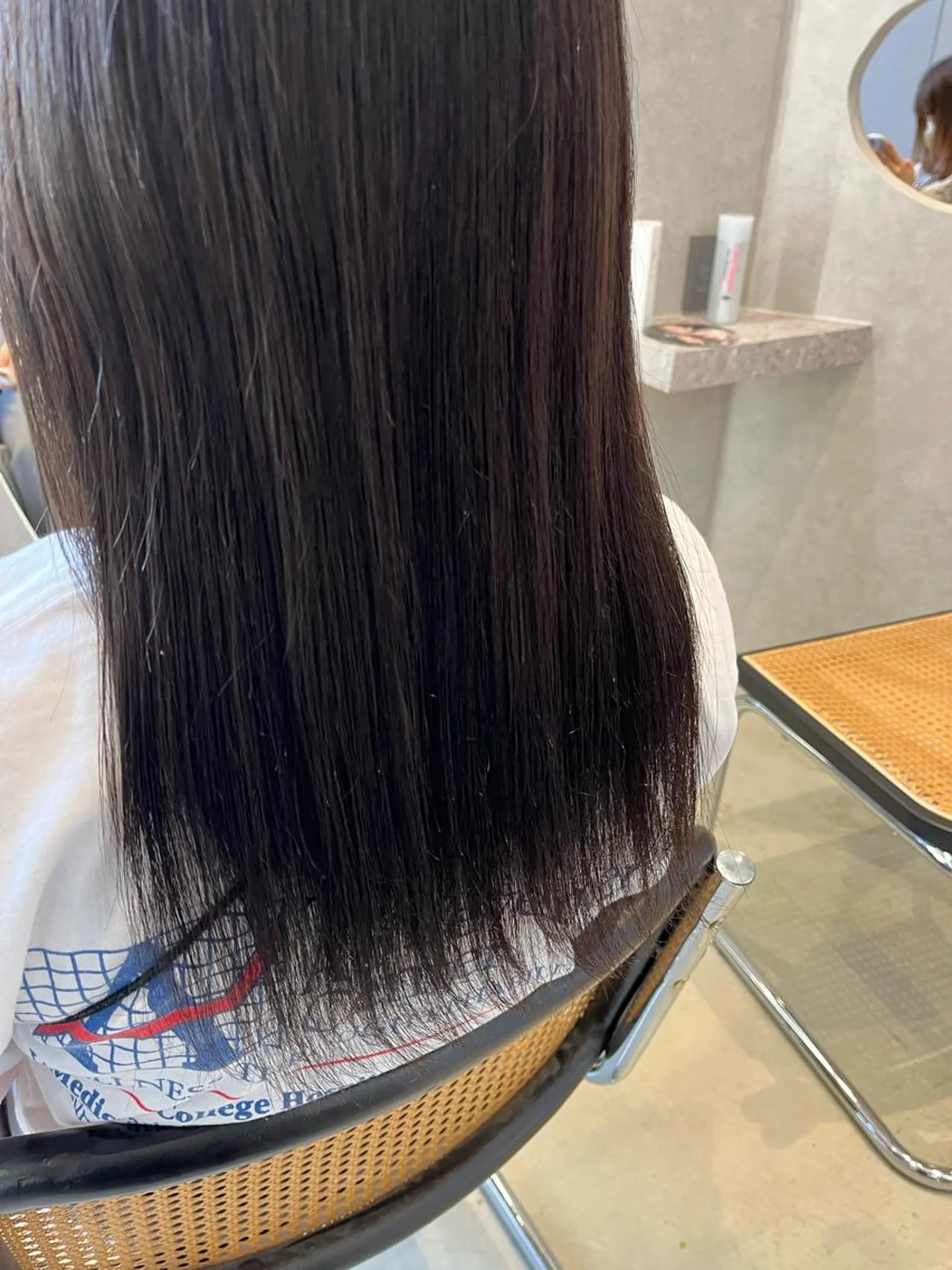 セミロング 福島 果音のヘアスタイル