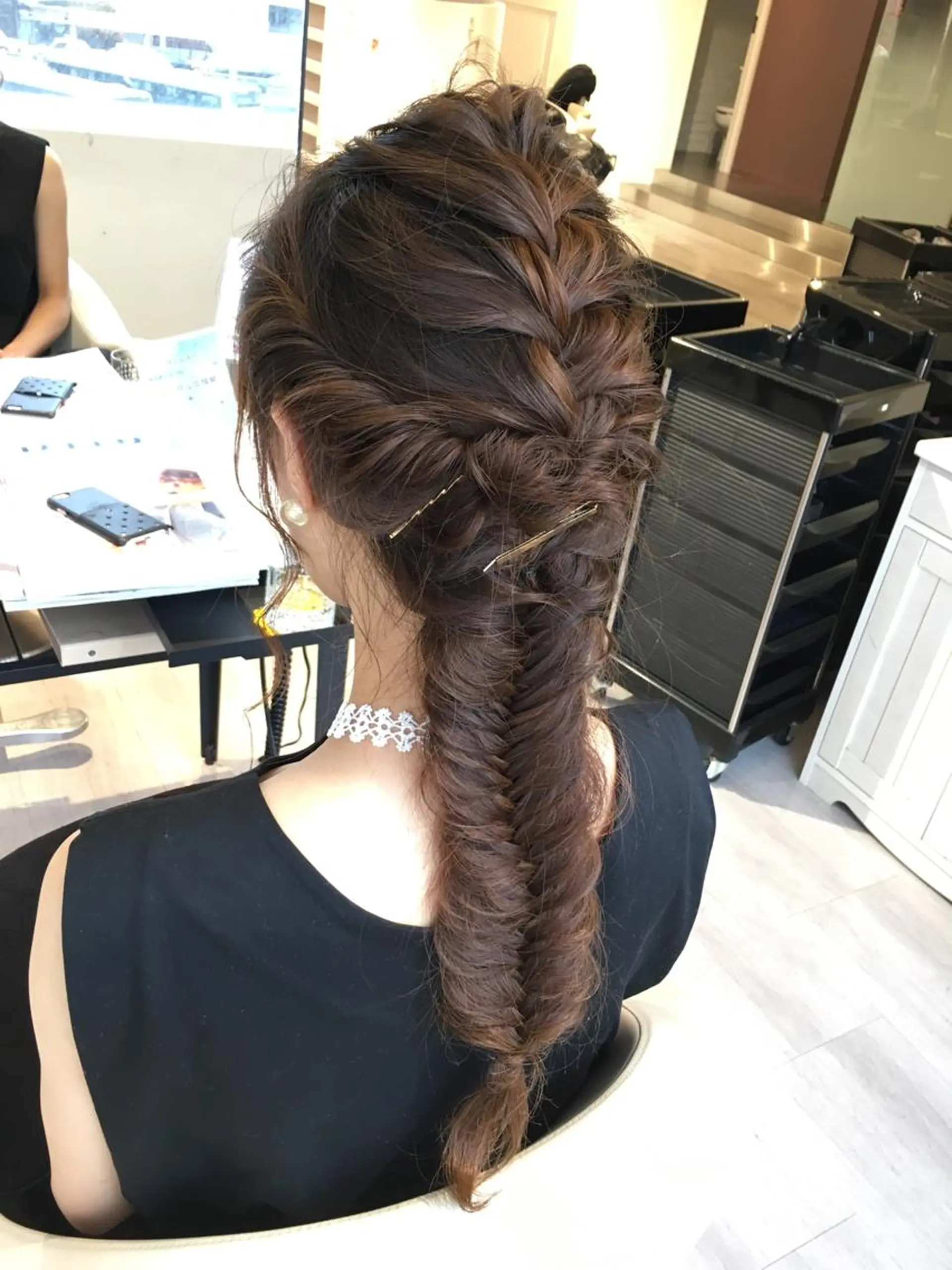 ロング ヘアアレンジ 金子 富士のヘアスタイル