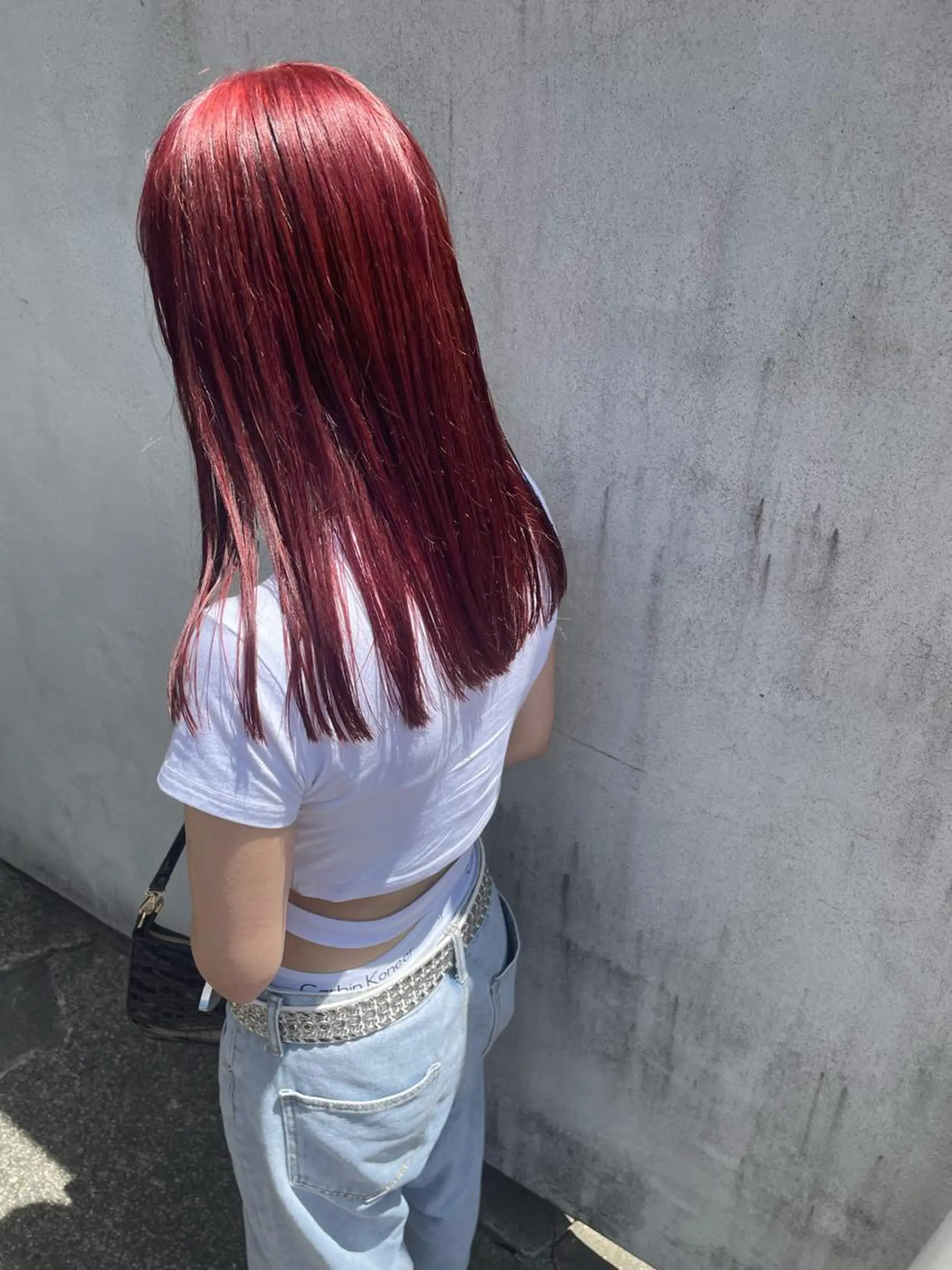 ロング maho🤍透明感 カラー/顔周りcutのヘアスタイル