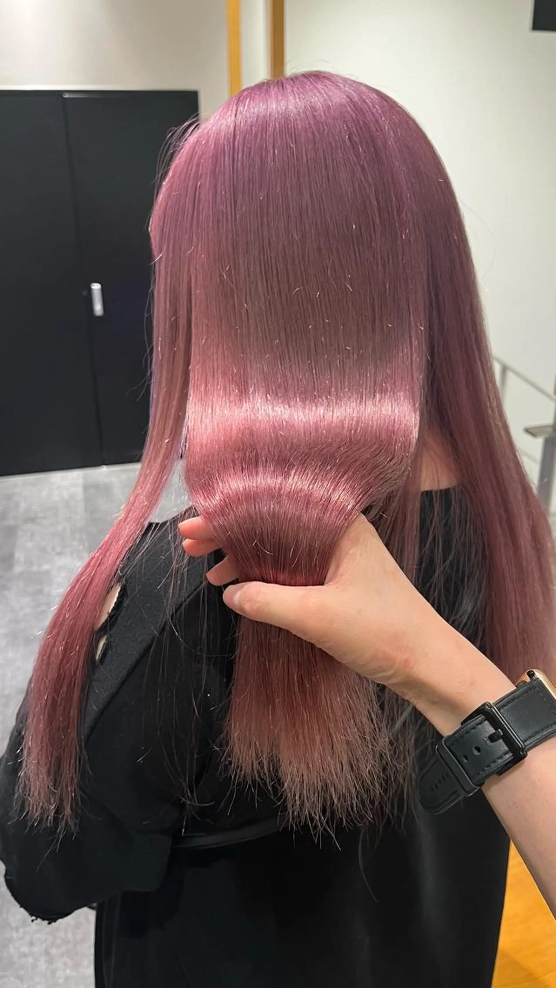 ロング カラー classic 新横浜所属・大人girly🛋️ 🤍yukakoのヘアスタイル