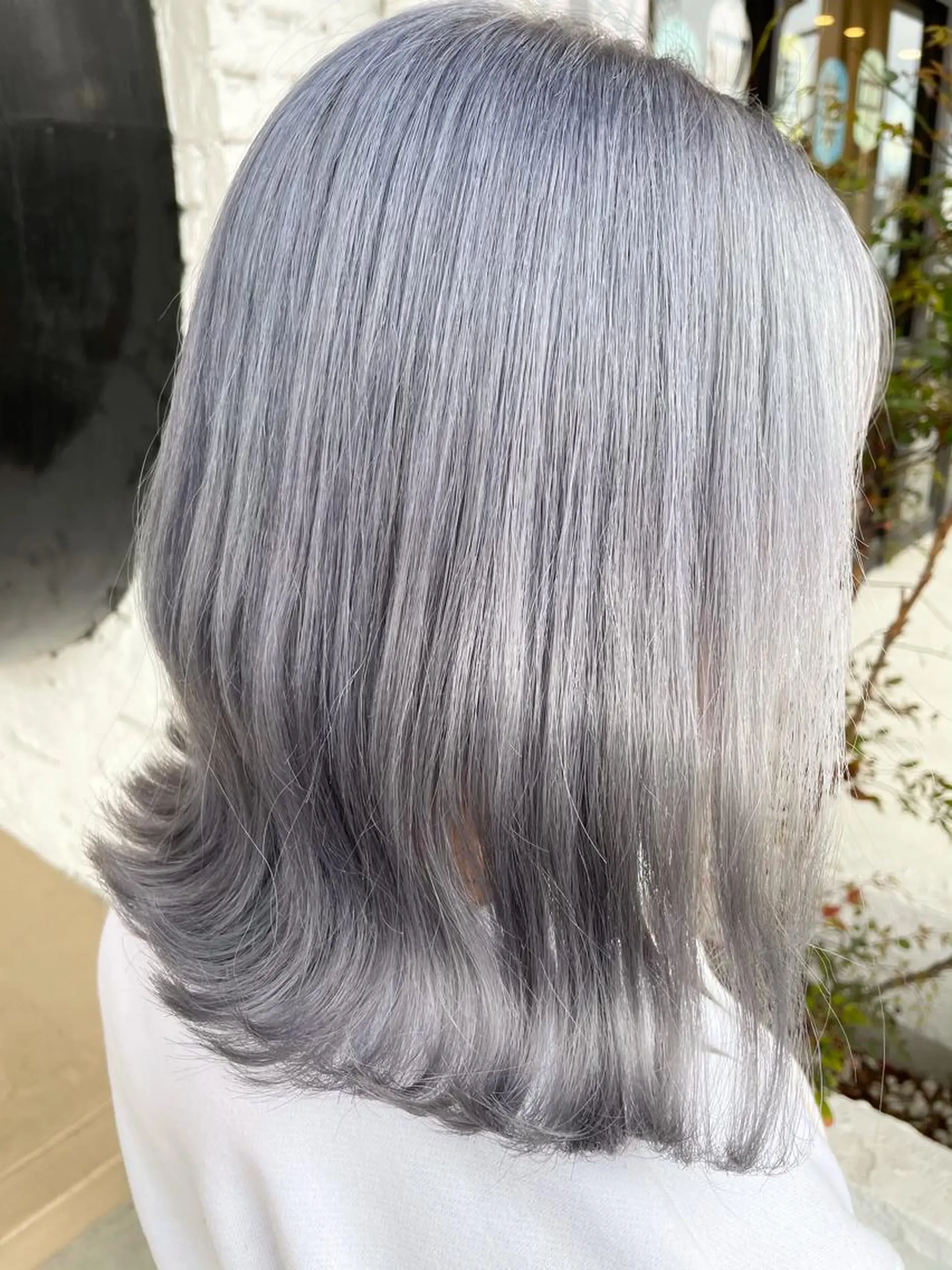 ミディアム カラー Gain池下 レディースのヘアスタイル