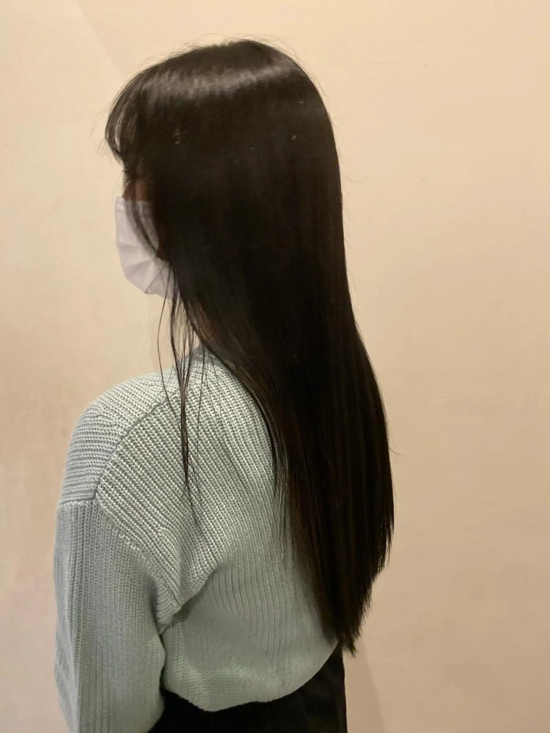 セミロング 無料カットモデル 丸川英心のヘアスタイル