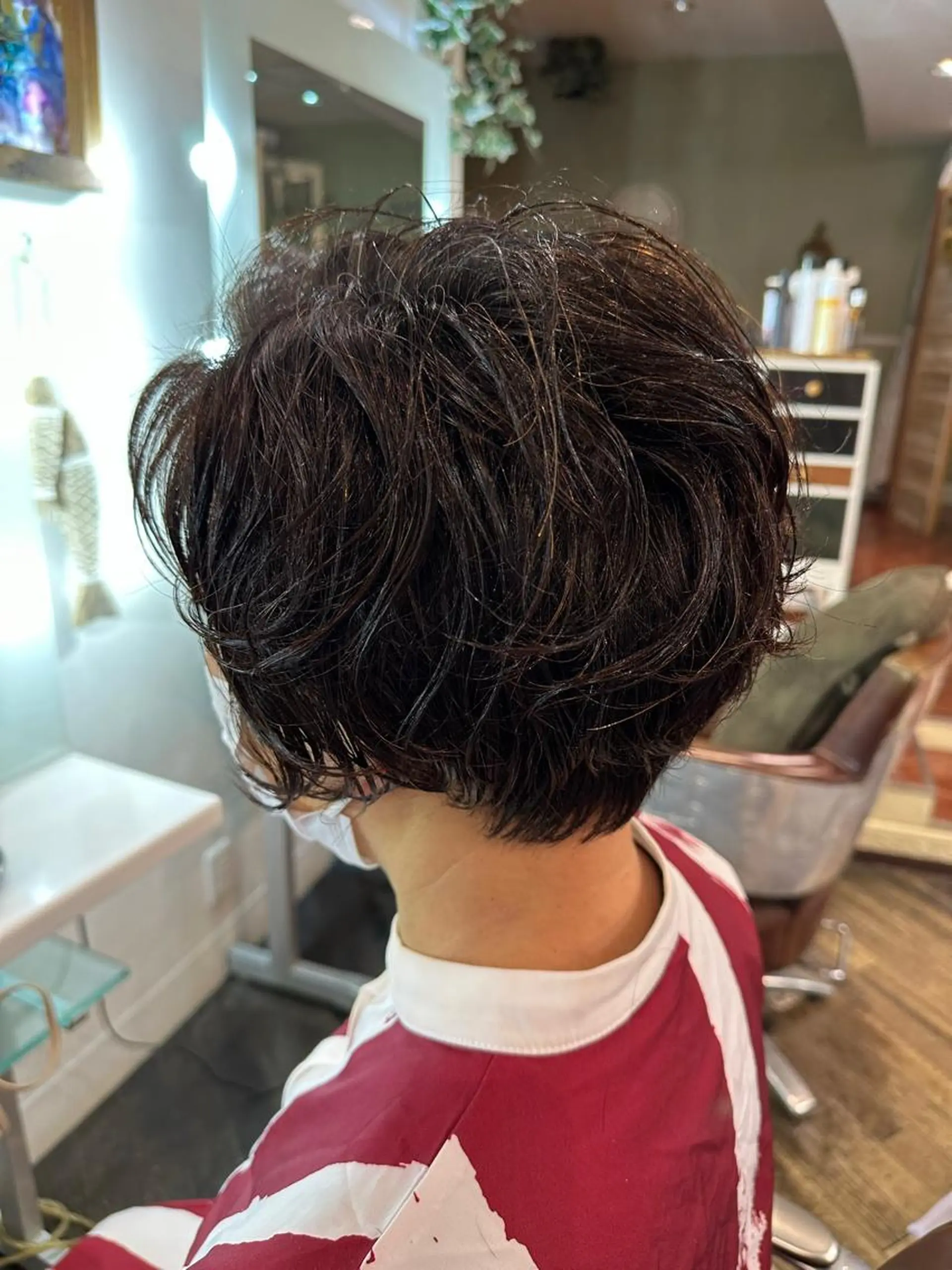 ショート パーマ trym/ 木原裕希のヘアスタイル