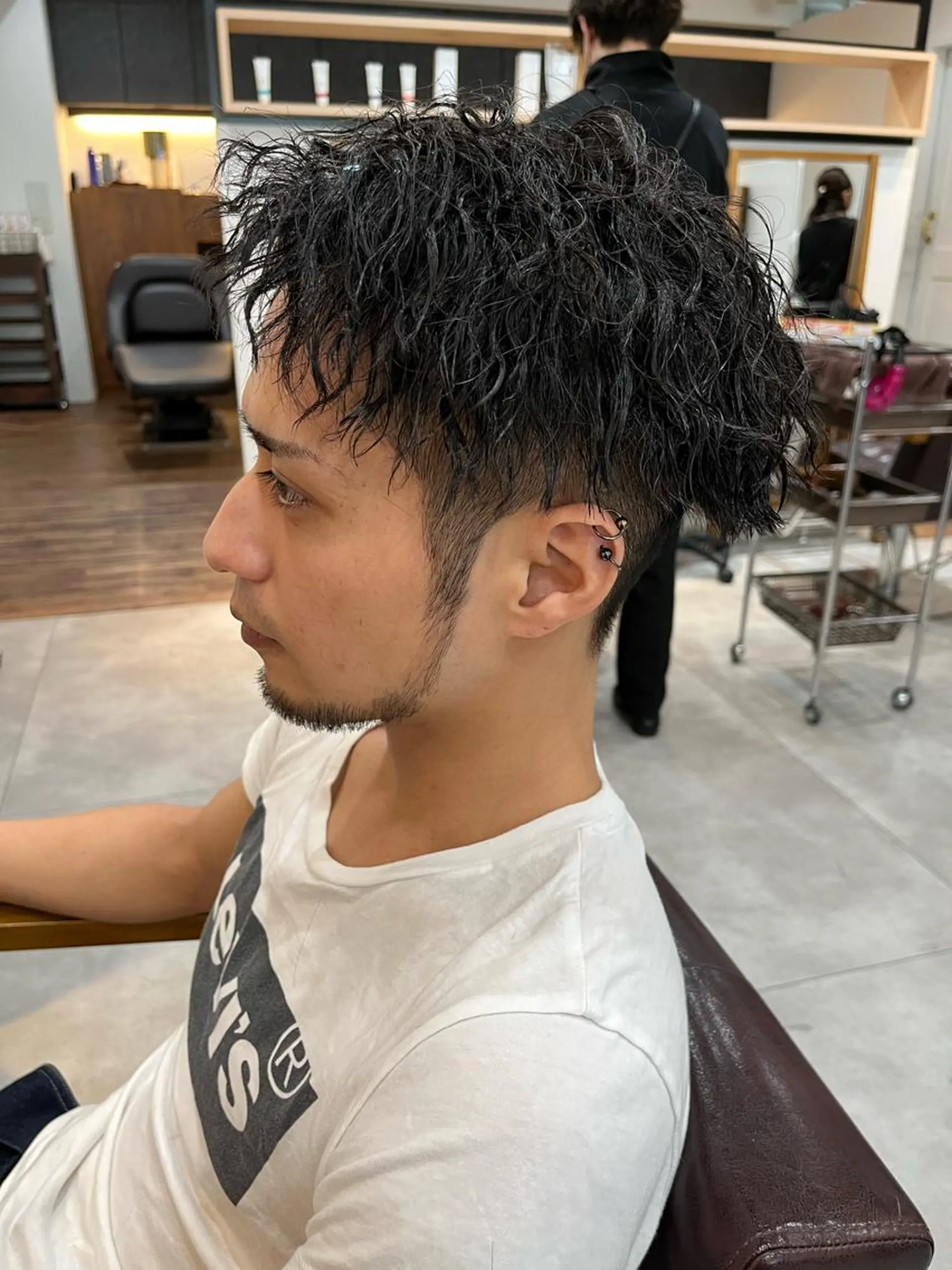 パーマ メンズ 🏆メンズ特化🥇 店長YUTOのヘアスタイル