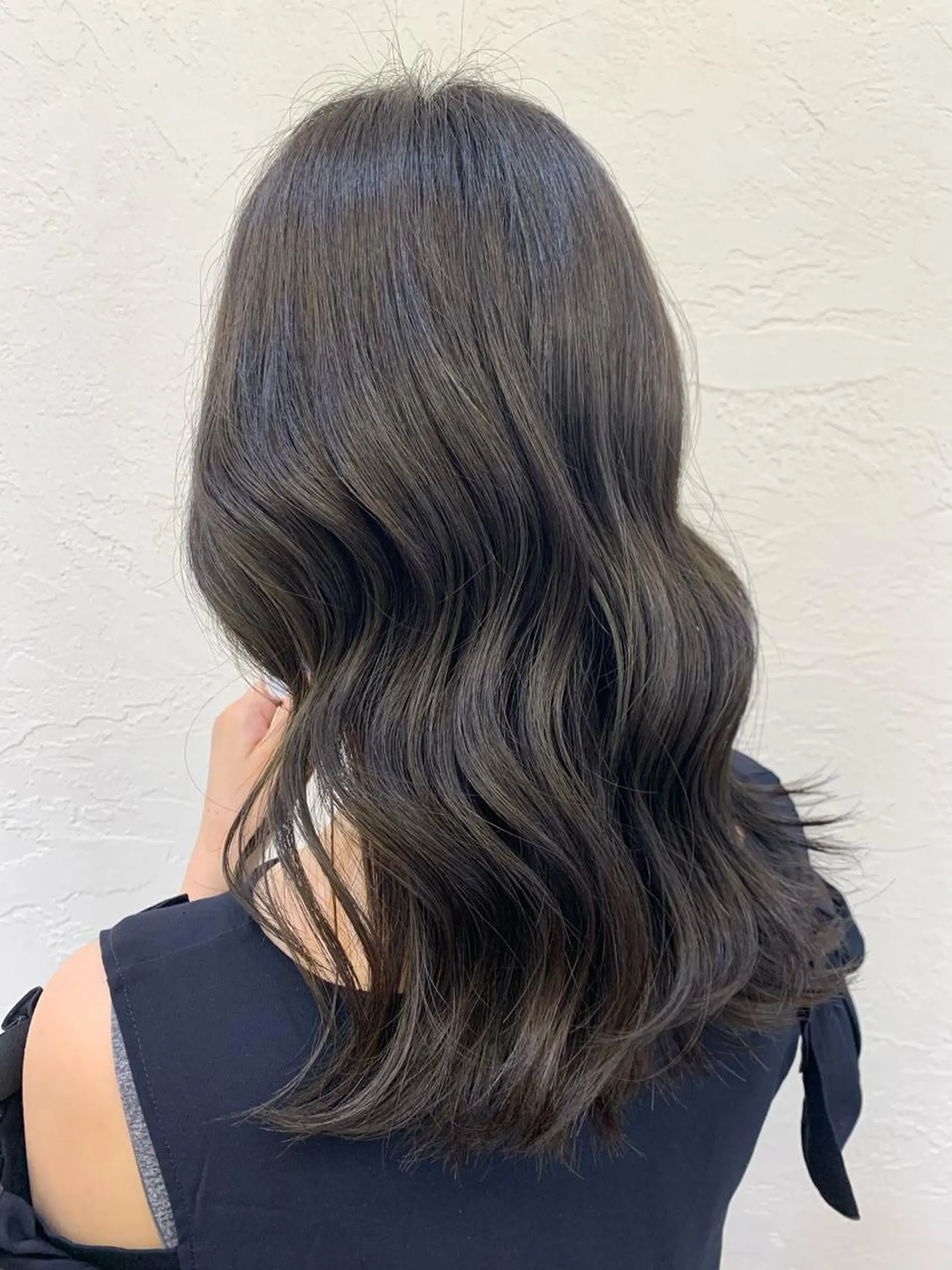 セミロング カラー 髪質改善/縮毛矯正 鈴木裕介のヘアスタイル