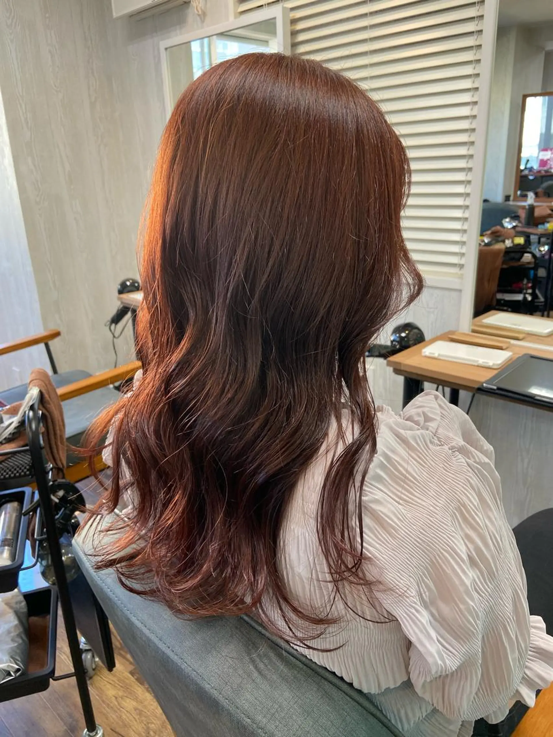 ロング カット ヘアカラー トリートメント TELA HAIR 南柏店のヘアスタイル