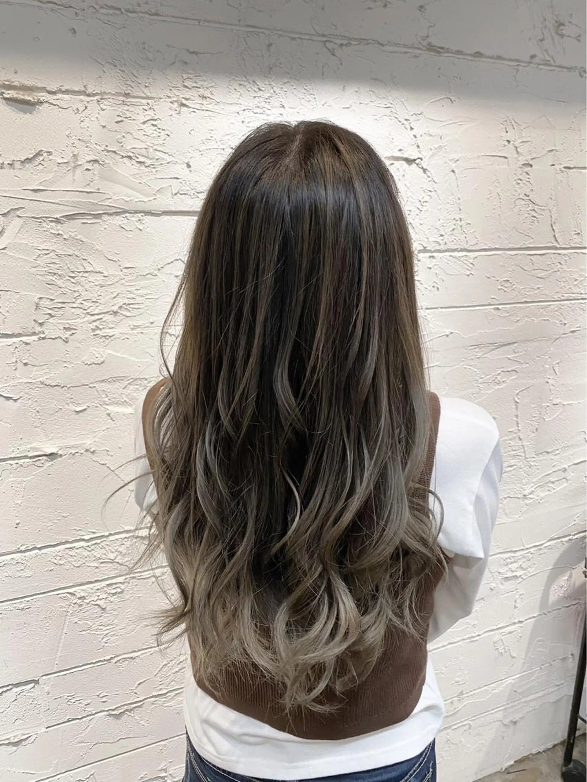 カラー バレイヤージュ 石井辰功也 フリーランス美容師のヘアスタイル
