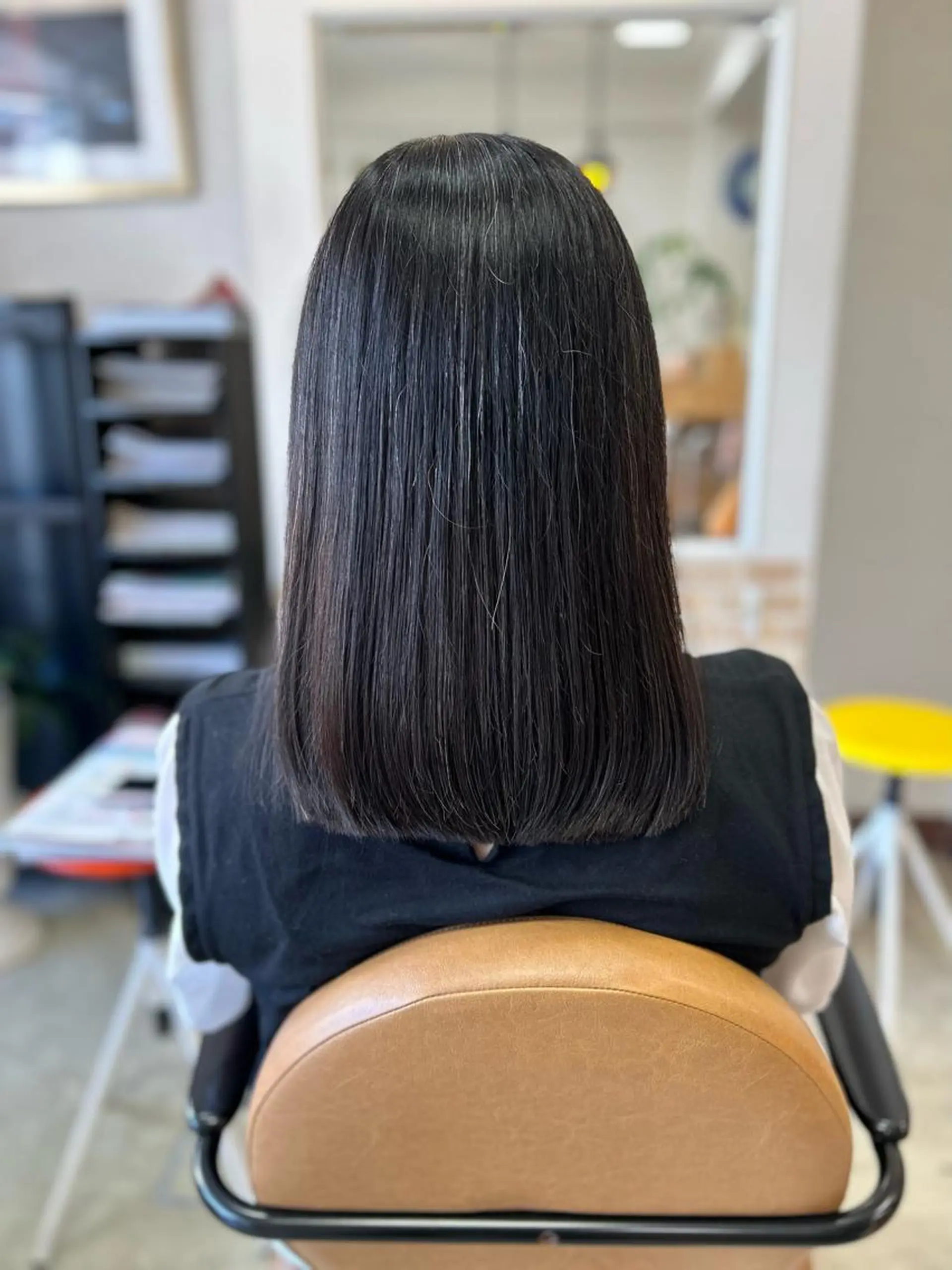 セミロング 水田 誠貴のヘアスタイル