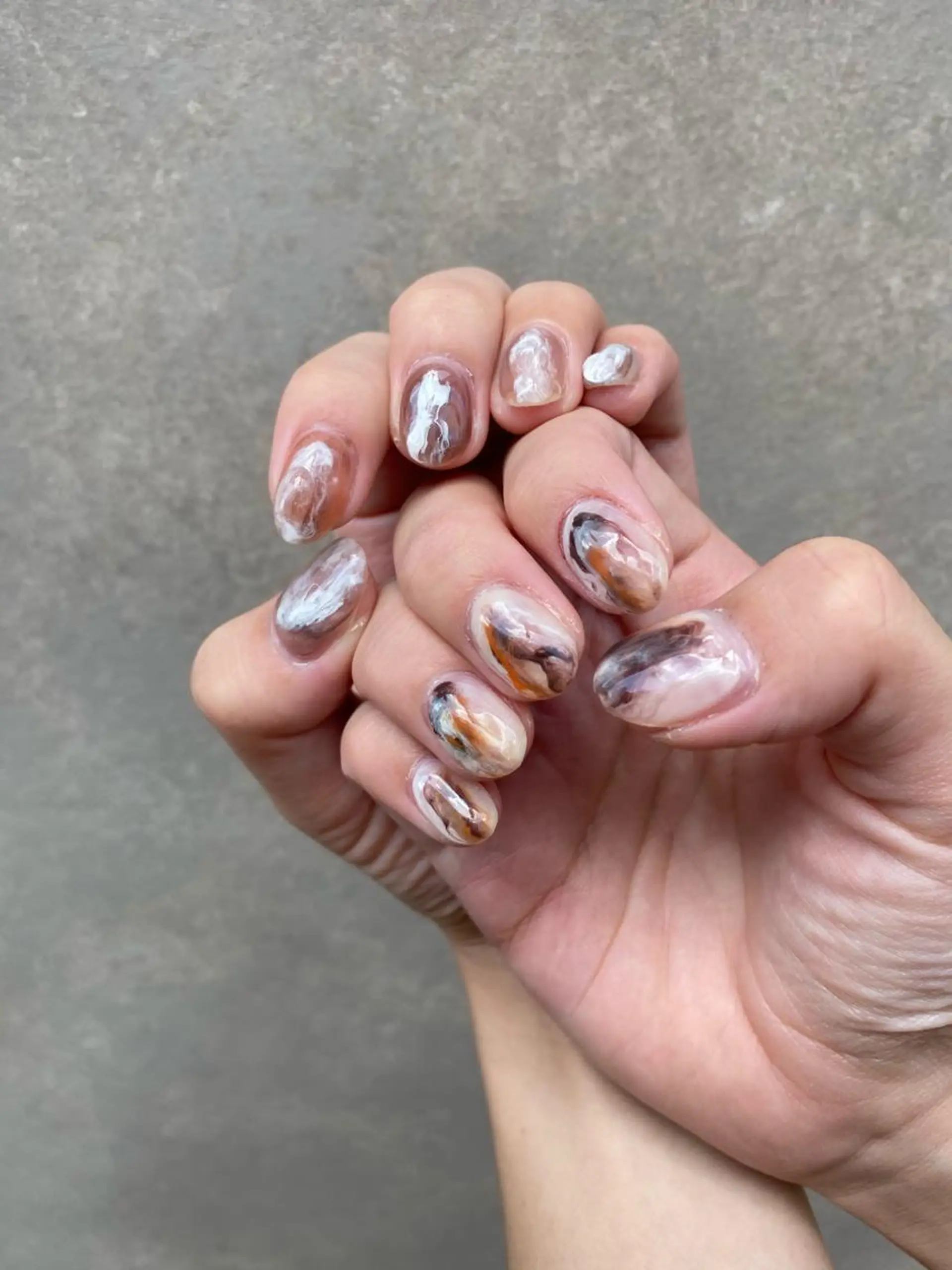 ネイル ハンドネイル 【似合わせ提案】鈴木 舞のネイルデザイン