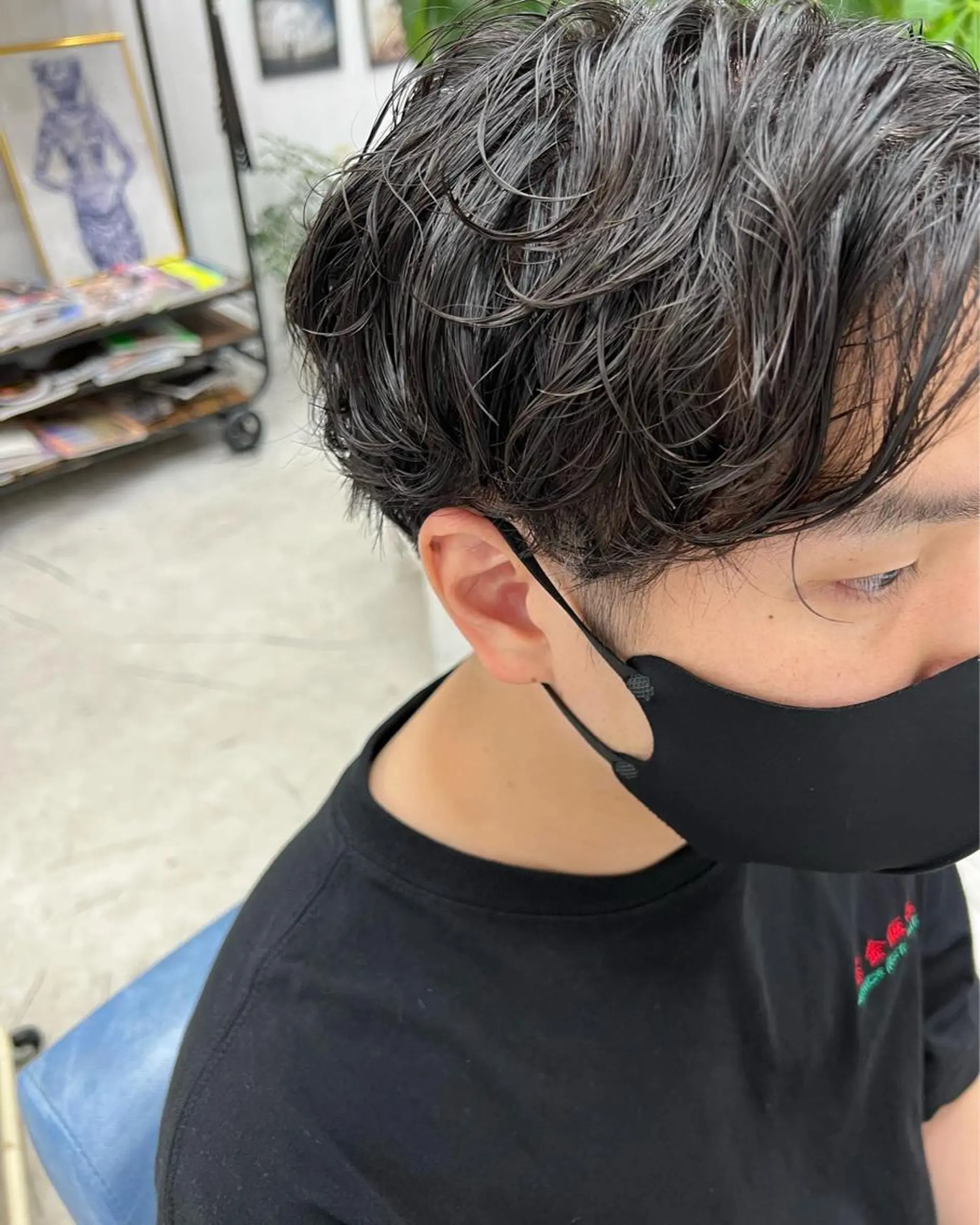 パーマ メンズ メンズパーマ ニュアンスパーマ 📍葛西りんたろう/ ENVのヘアスタイル