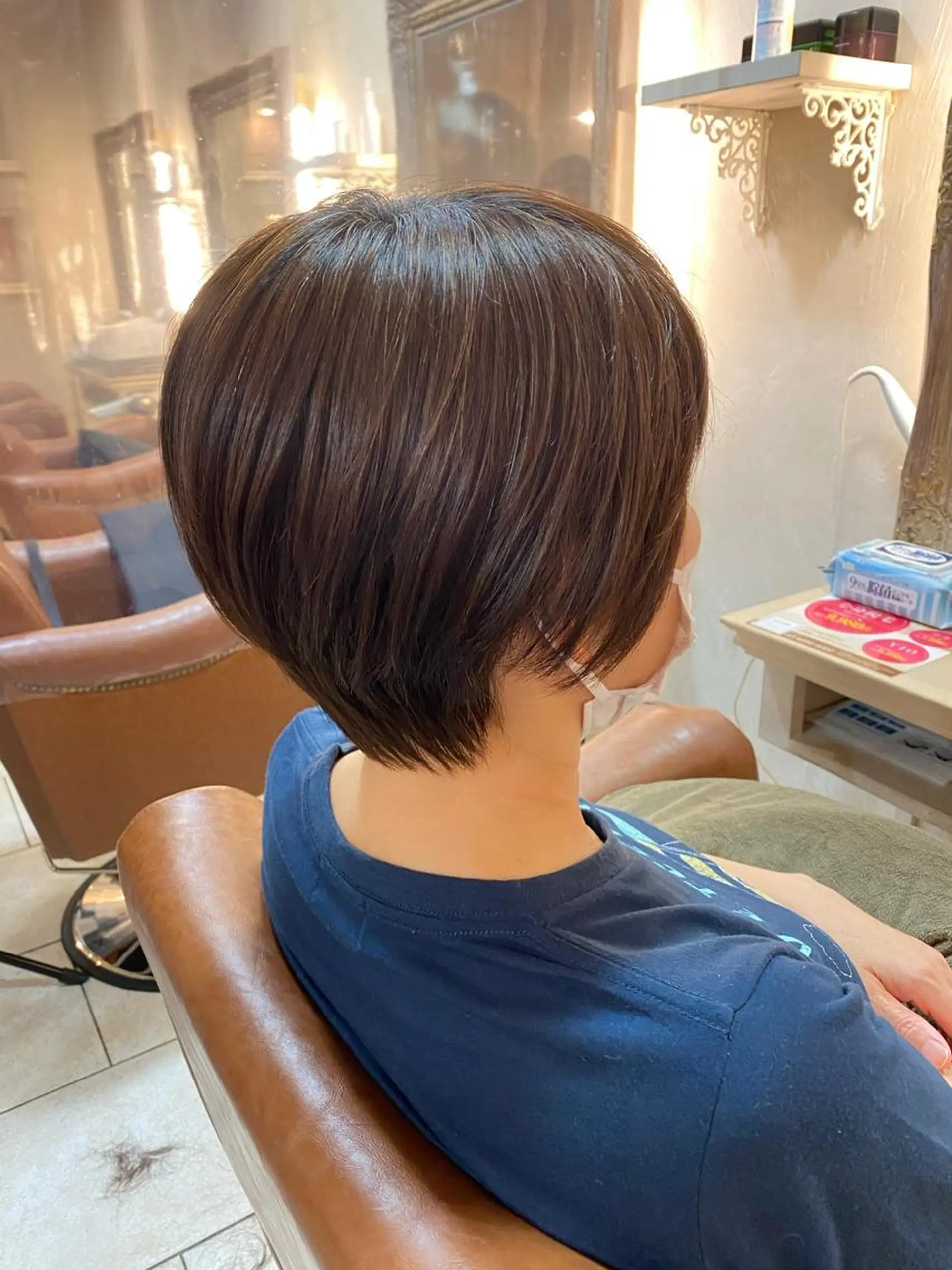 ショート ショートヘア 井上 日菜乃のヘアスタイル