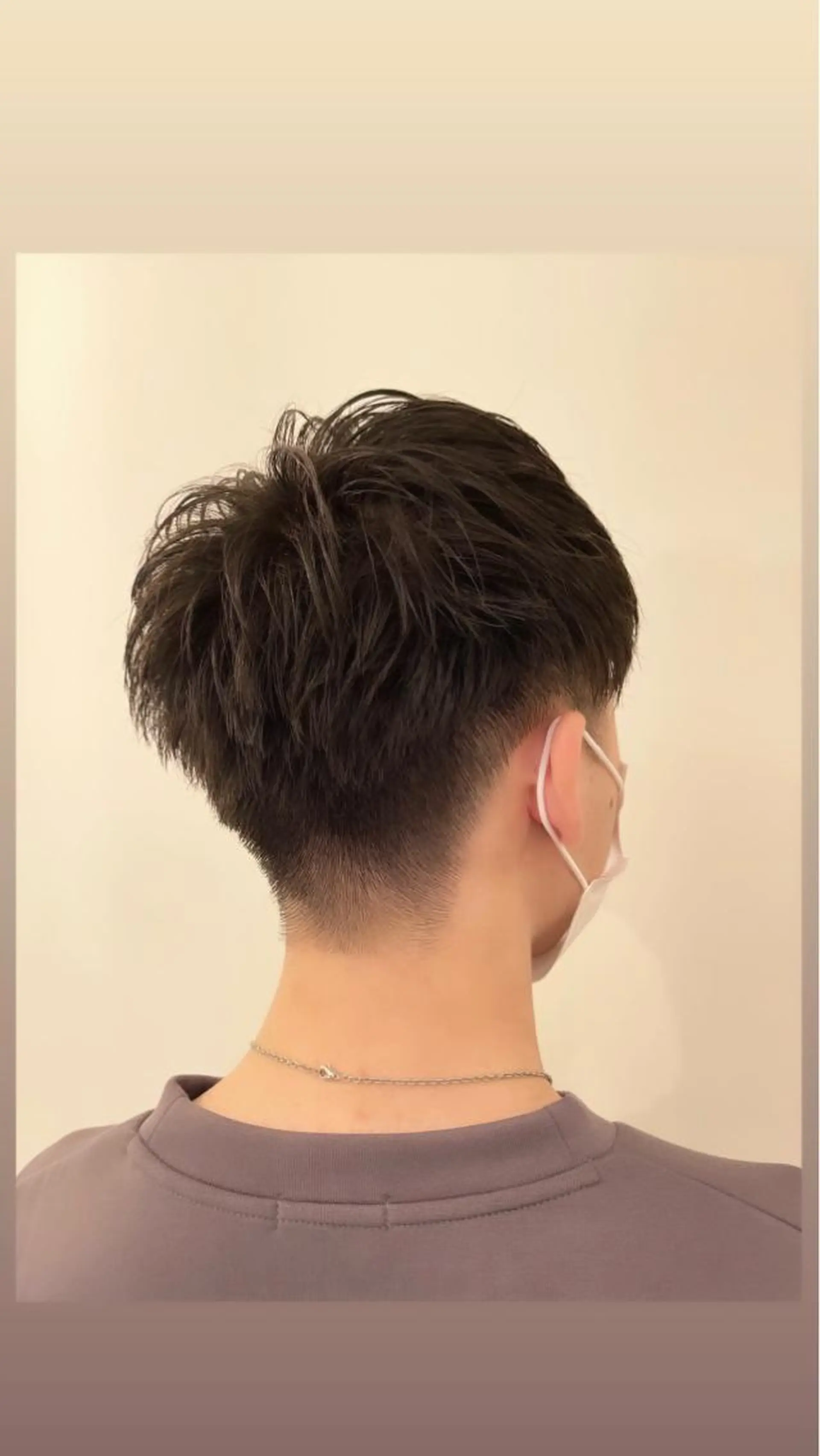 ショート メンズ マッシュ ✨パーソナルカラー✨ 髪質改善 成澤 亨碩のヘアスタイル