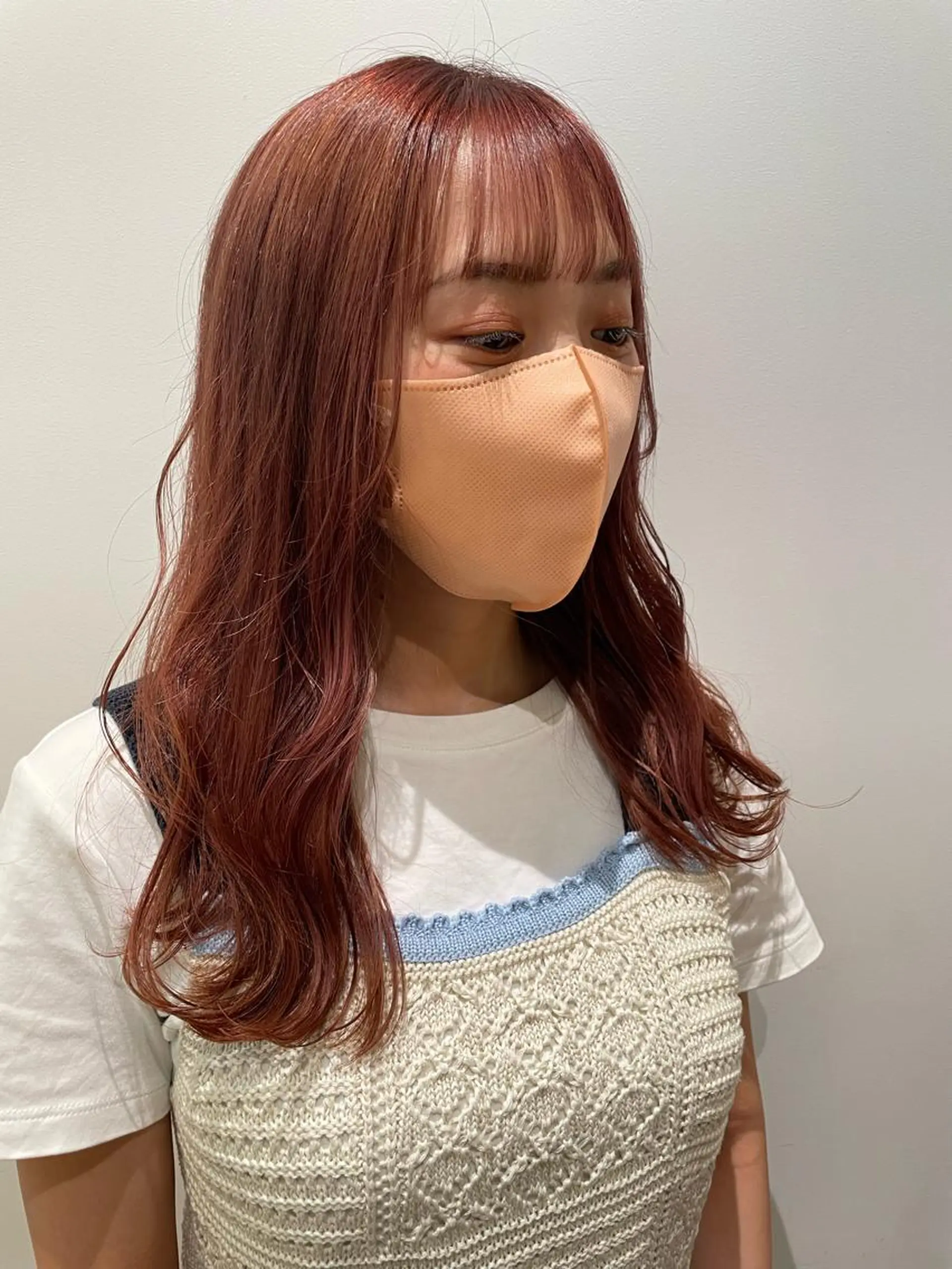 ロング カラー gotoday　shaire　saron所属・miu. ボブ/透け感カラーのヘアスタイル