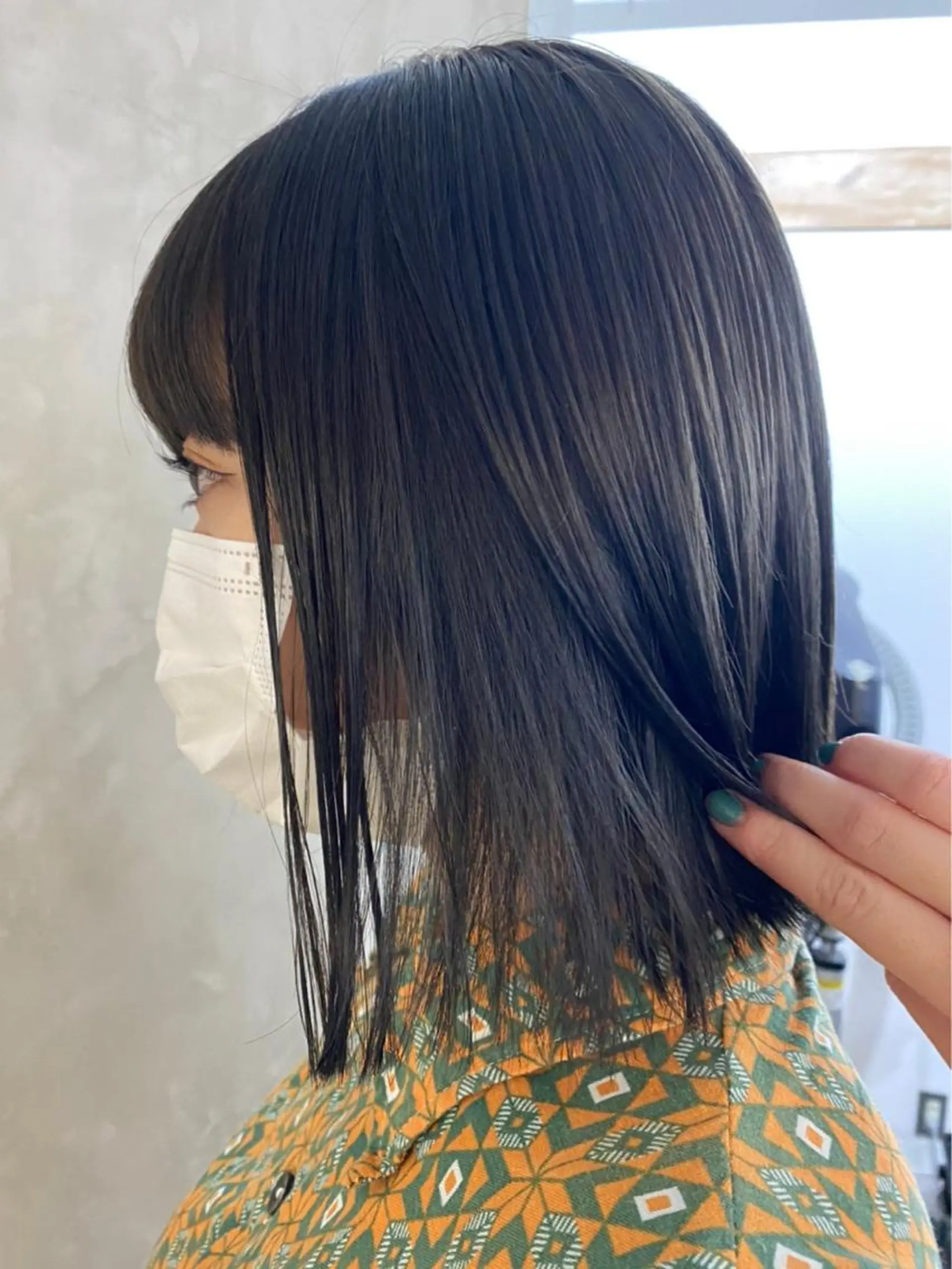 ミディアム カラー 東のりか/ハイトーン ブリーチカラー/ボブのヘアスタイル