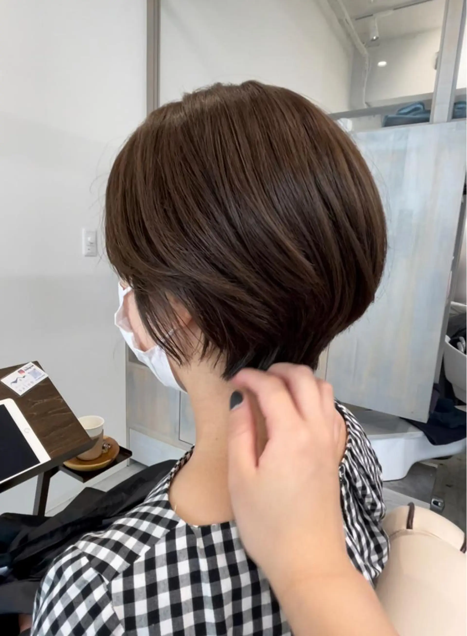 ショート カラー カット ヘアカラー 縮毛矯正 トリートメント 🫧MITO カイレアサロン🫧のヘアスタイル