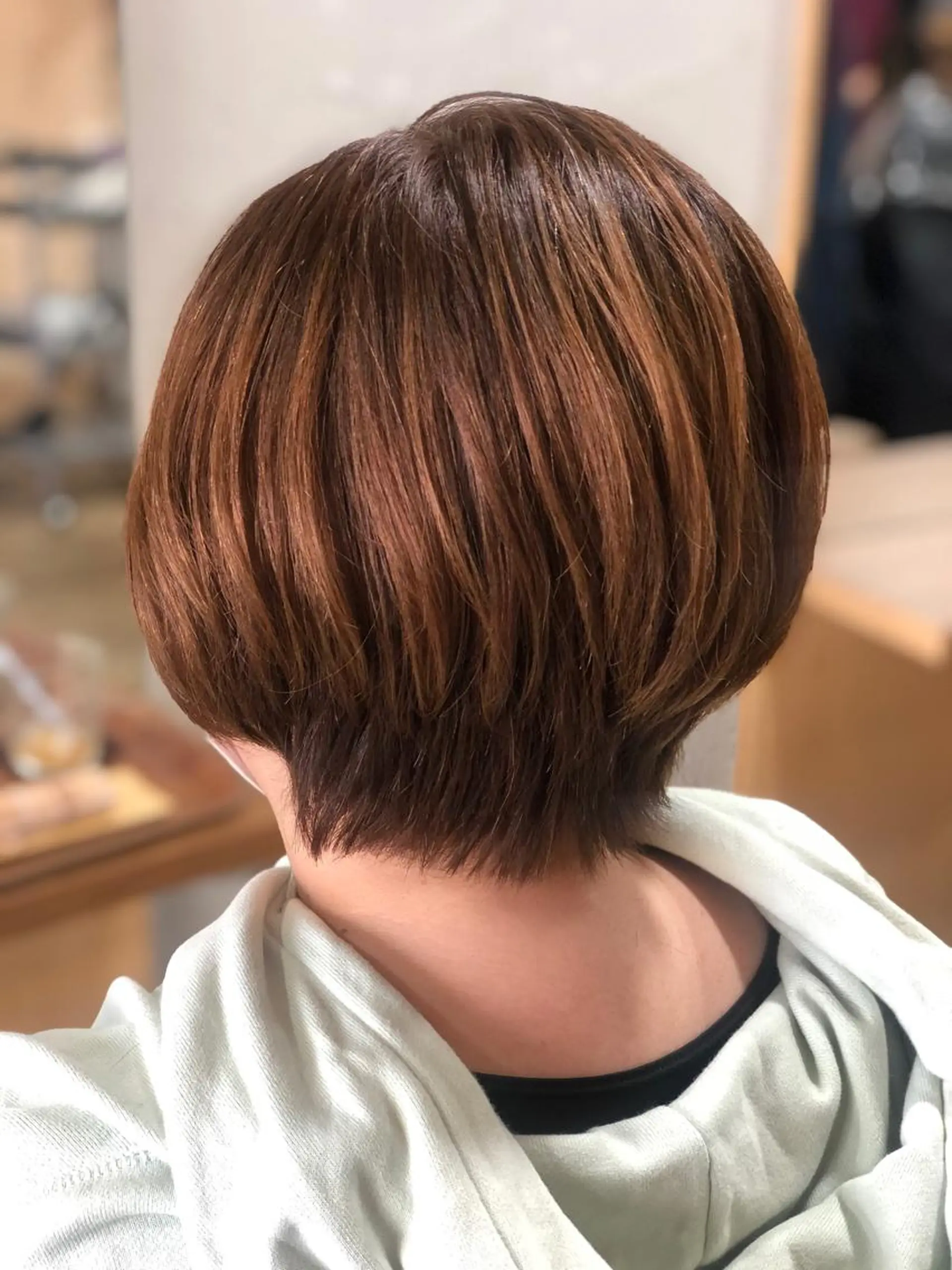 ショート カット ヘアカラー 國次 夕貴のヘアスタイル