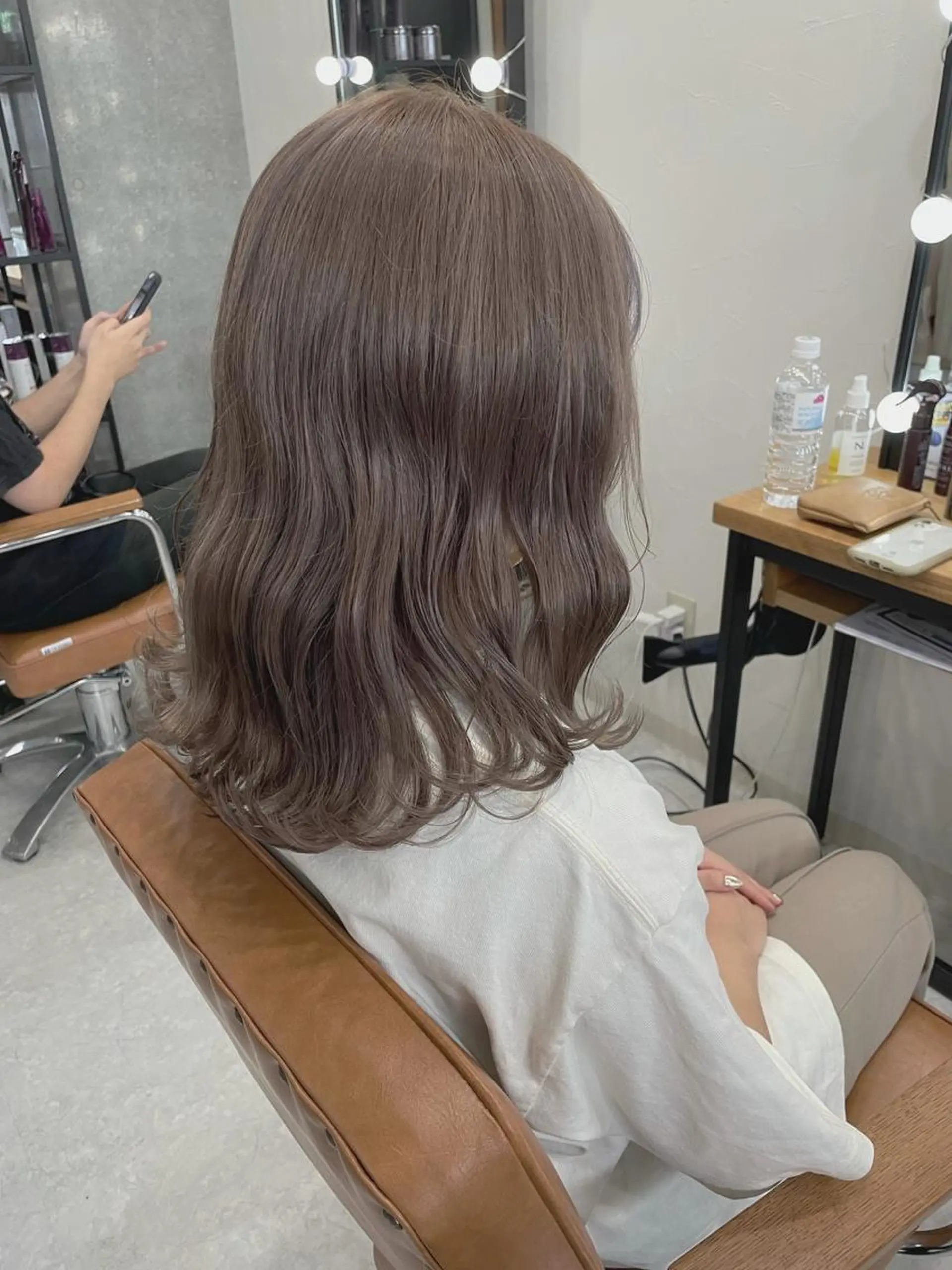 ミディアム カラー ヘアアレンジ メンズ似合わせ🪞 副店長 kotoriのヘアスタイル