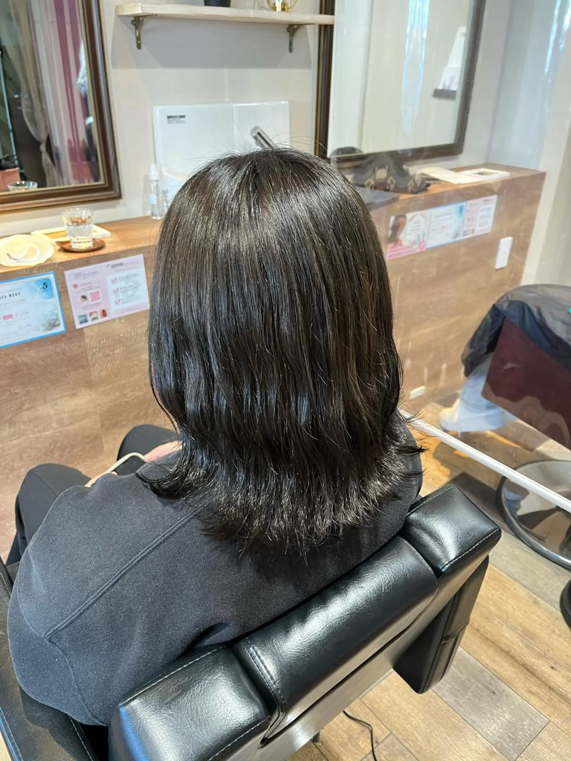 ミディアム ☁️彦坂唯有/ 透明感カラー☁️のヘアスタイル