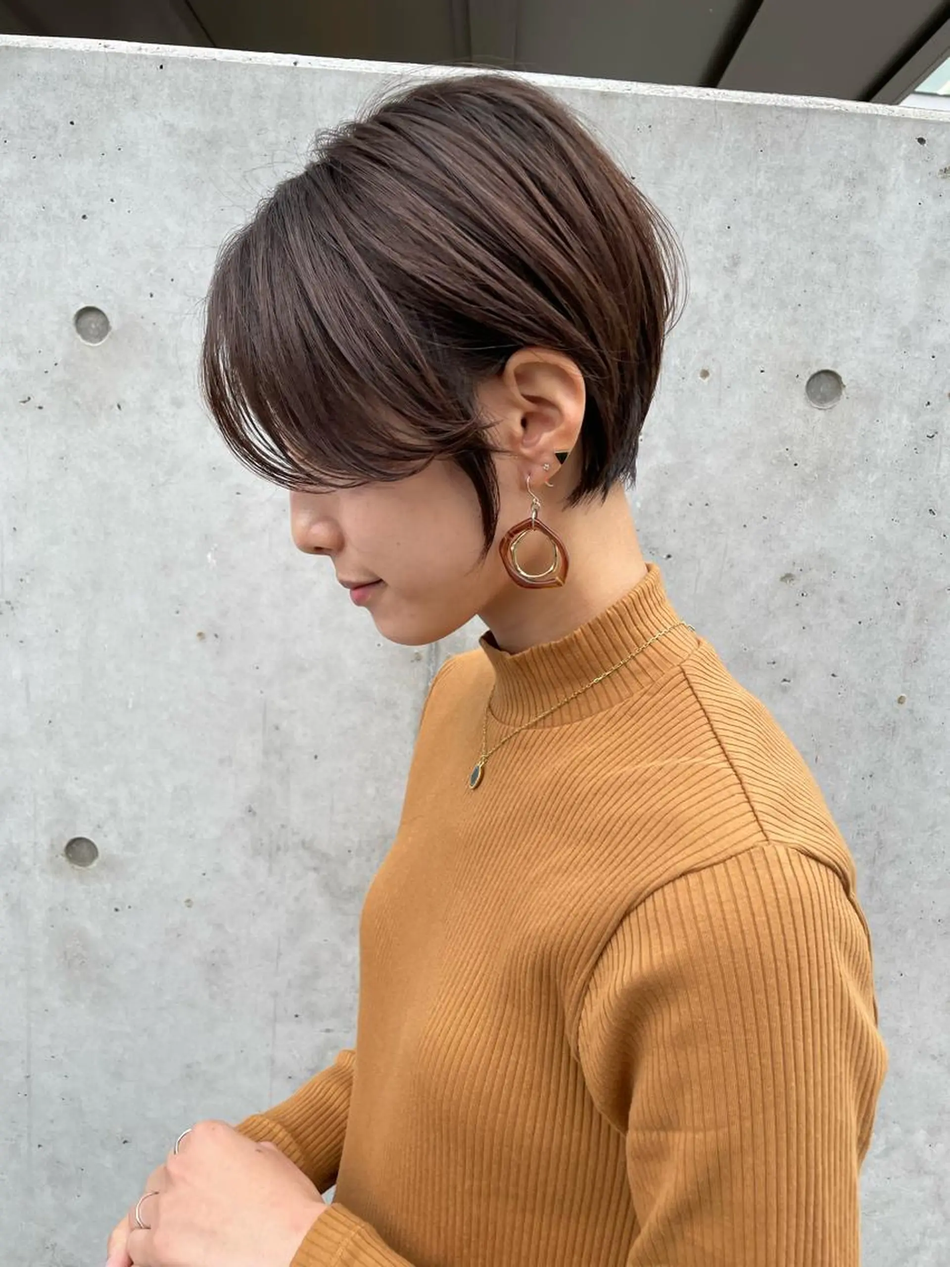 ショート ショートショートボブ うるはのヘアスタイル