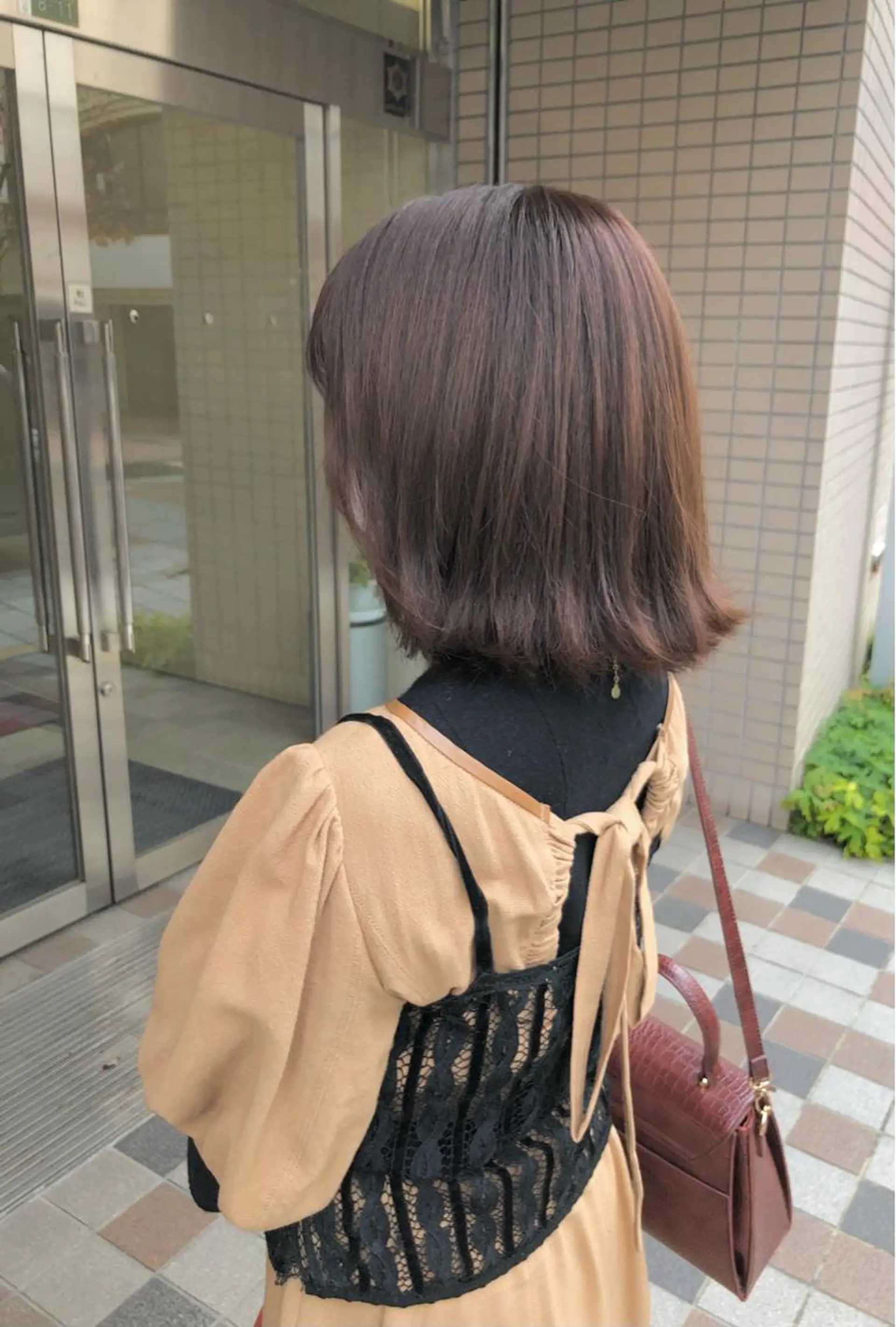 ミディアム キノシタ ナオユキのヘアスタイル